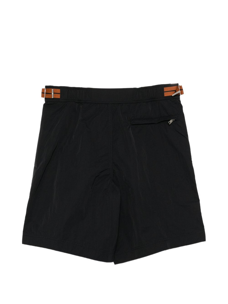 ZEGNA buckle-fastening swim shorts outlook