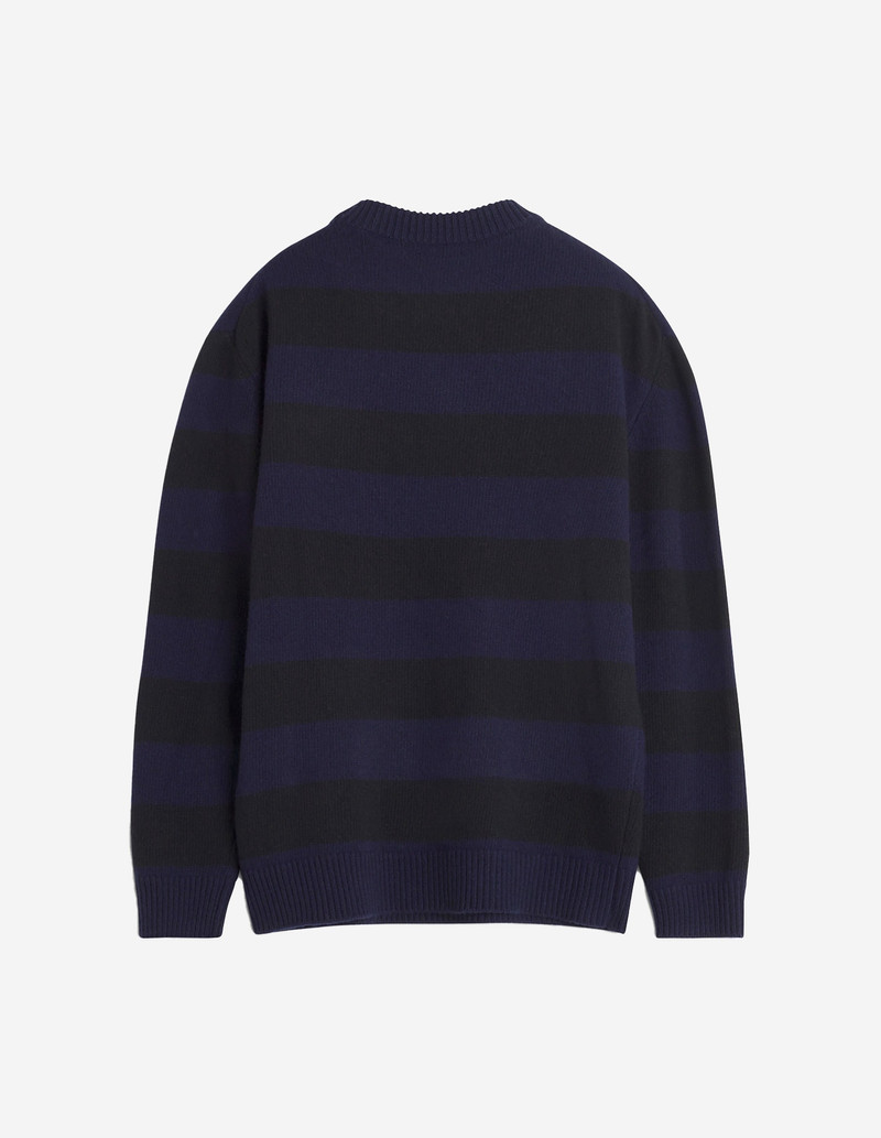 FESTIVE PROFILE FOX PATCH STRIPPED JUMPER 6