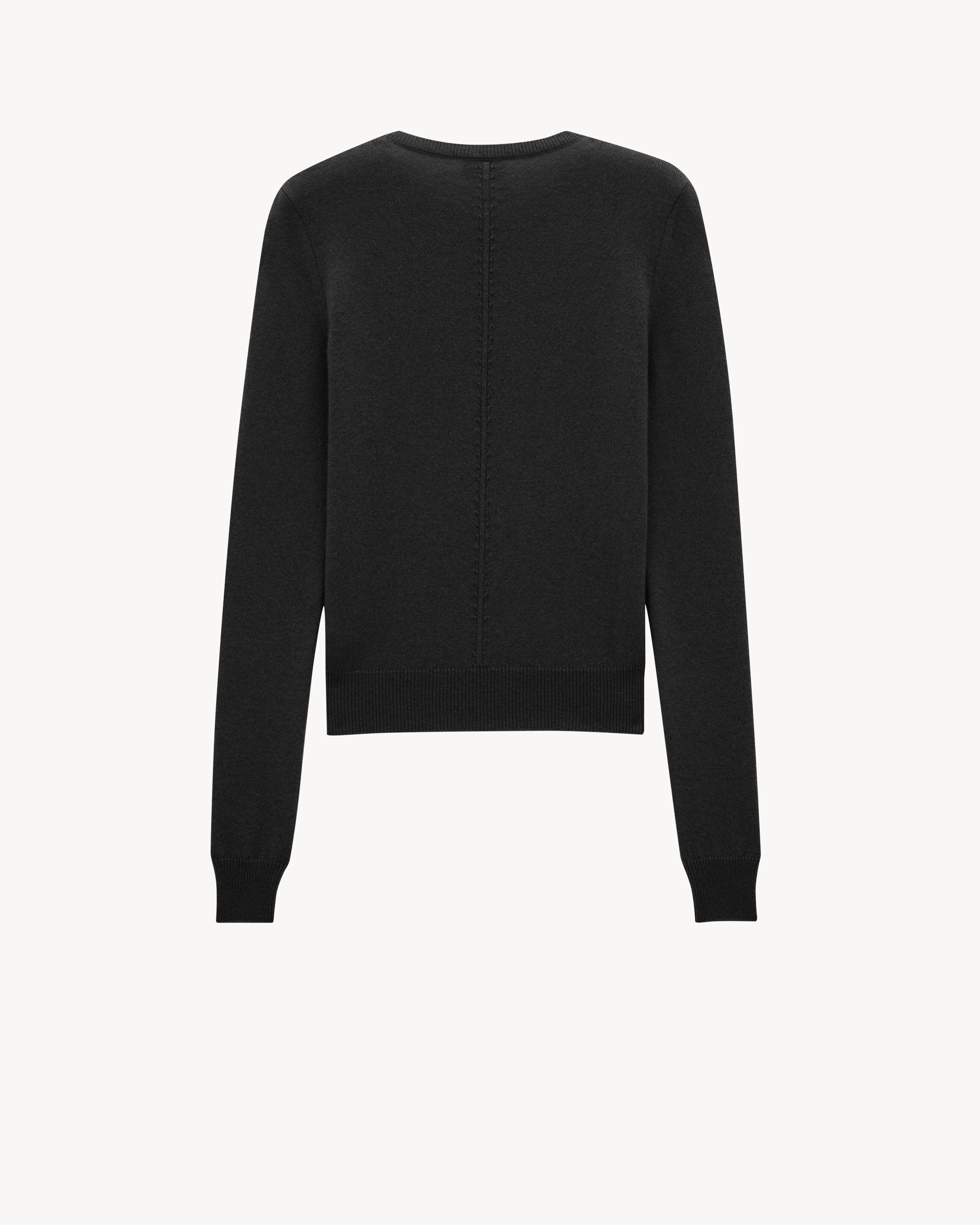 OPENWORK SWEATER IN CASHMERE - 3