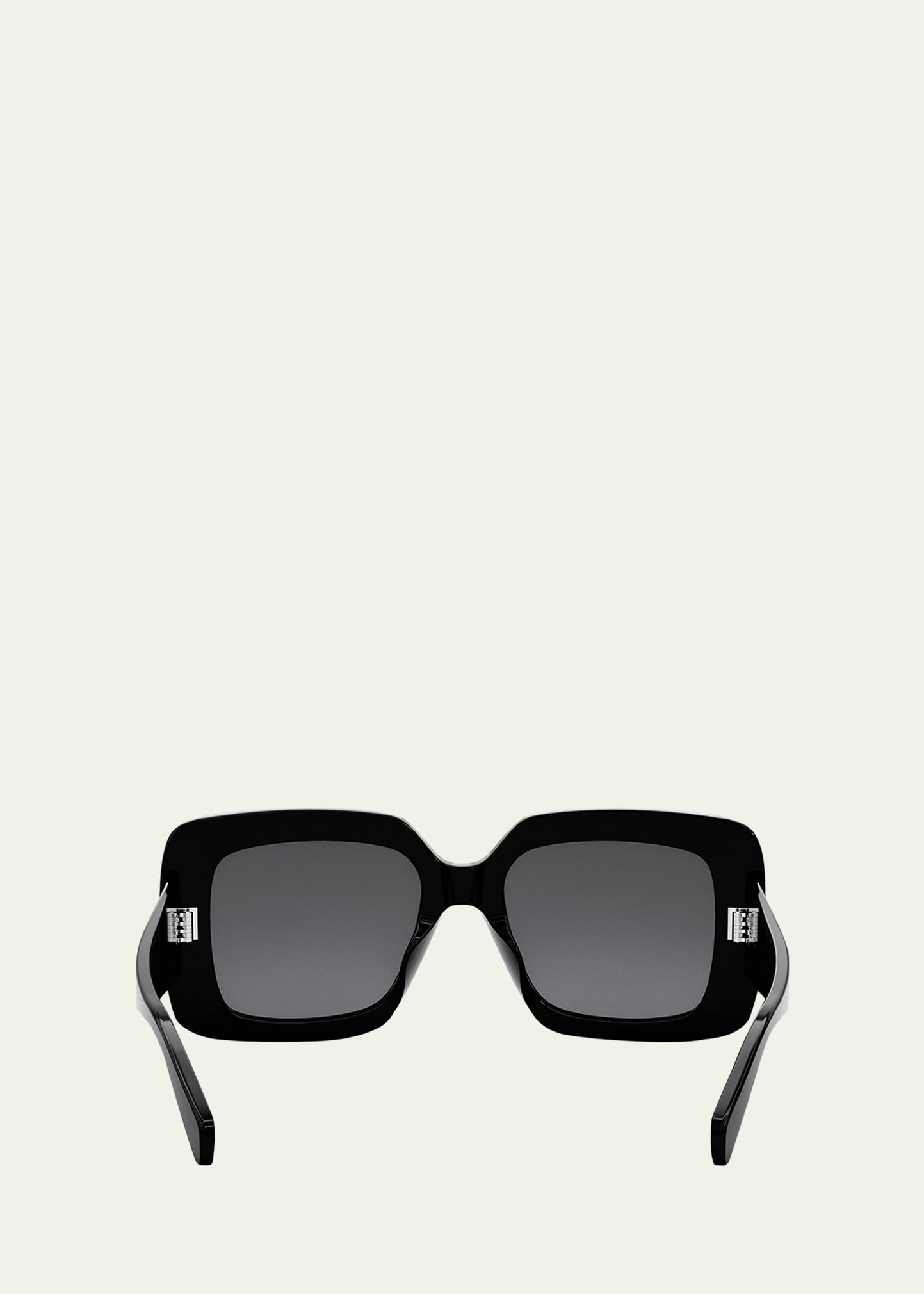Bold Three-Dot Acetate Square Sunglasses - 5
