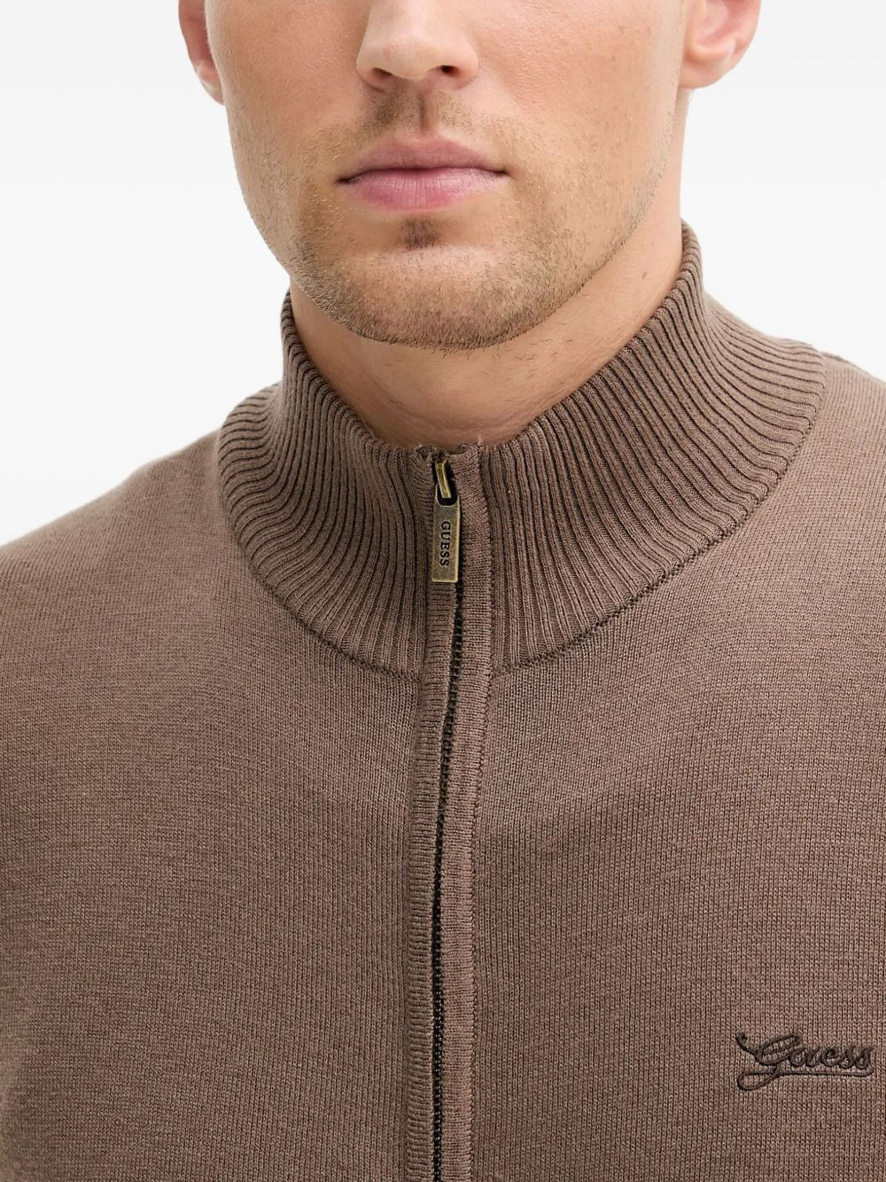 zip-up cardigan - 4
