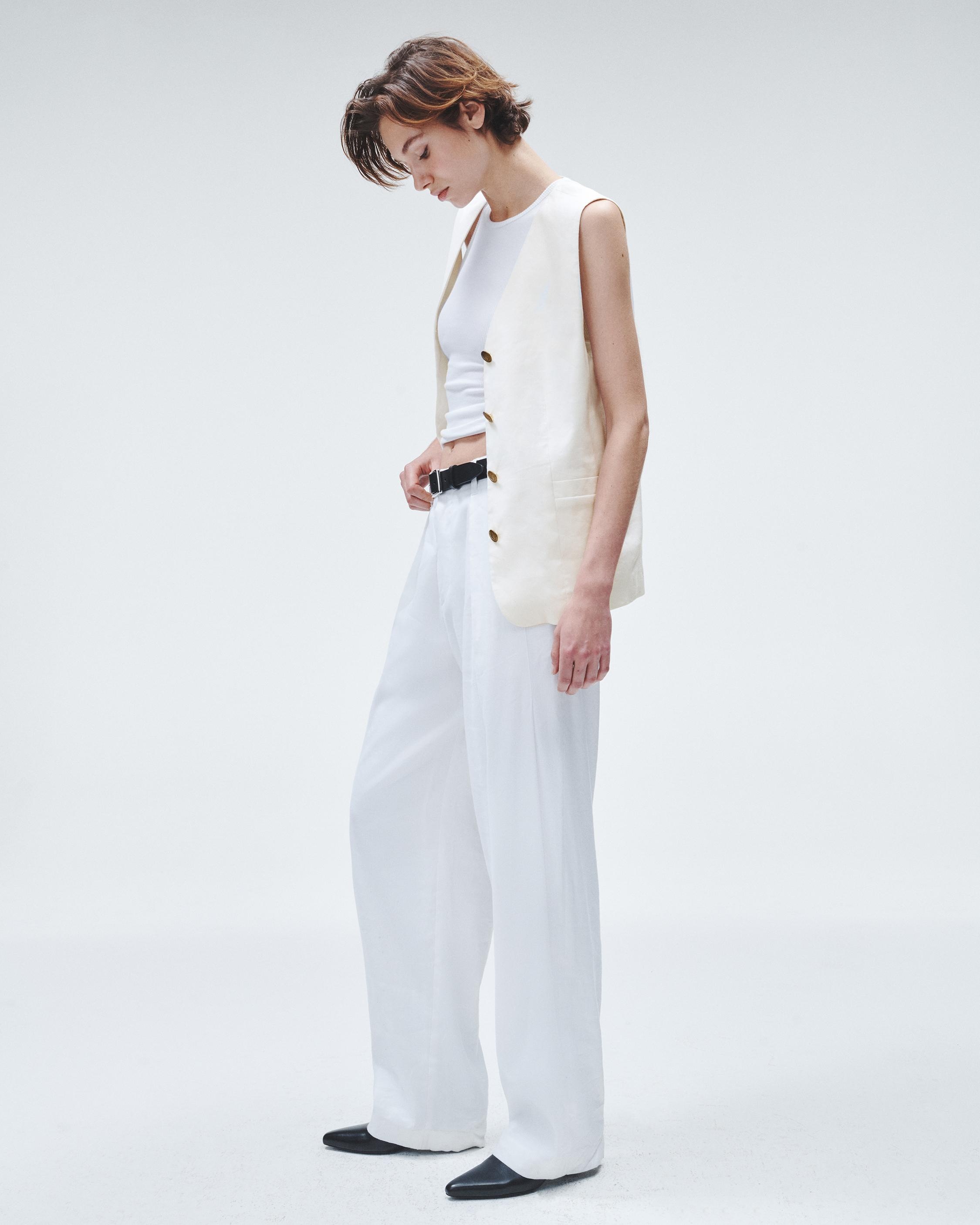 Charlotte Linen Vest - 4