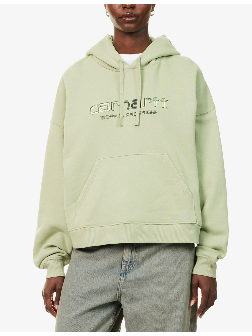 Solar Chrome Logo-Print Cotton-Jersey Hoody - 3