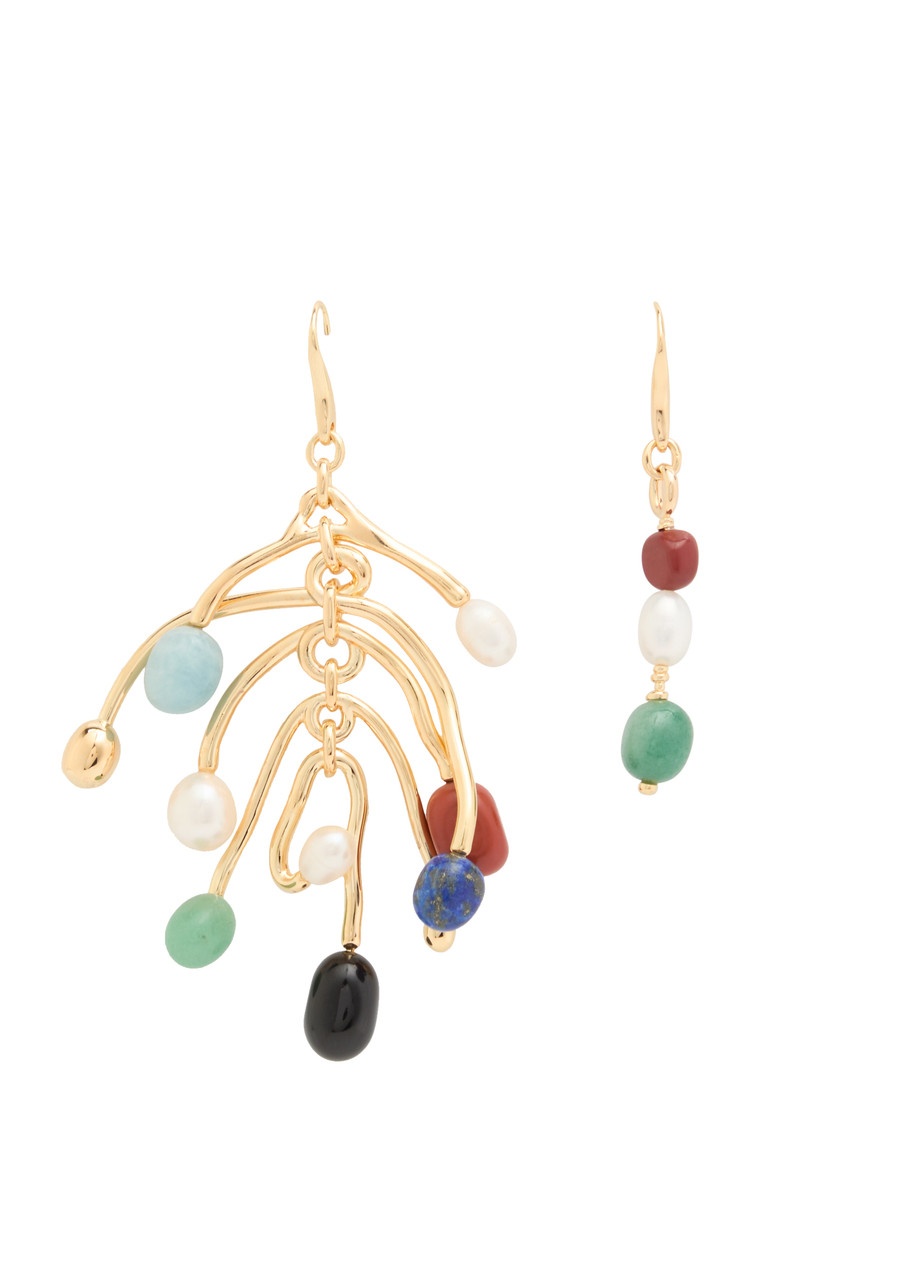 Zimmermann Mellow Chandelier 12kt Gold-plated Drop Earrings - 1