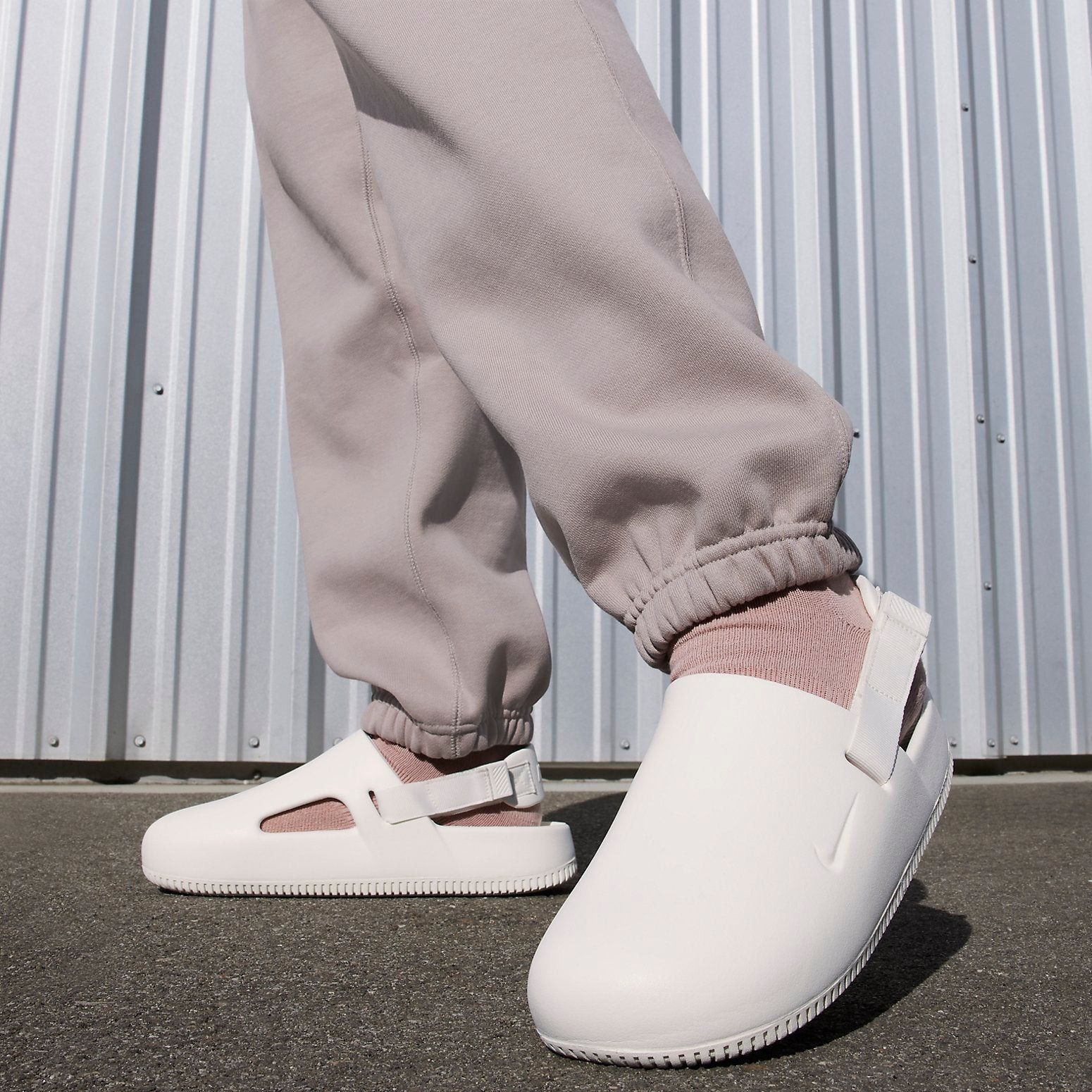 (WMNS) Nike Calm Mule 'Sail' FB2185-100 - 6