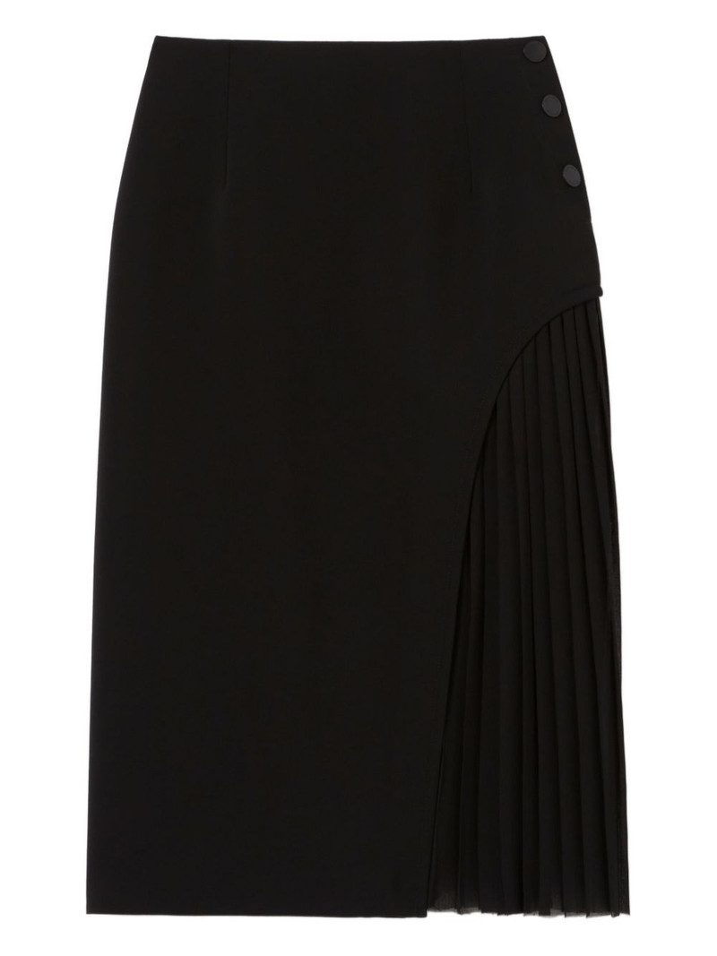 pleated-panel skirt 1