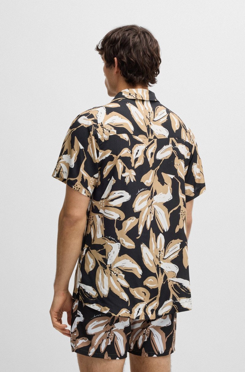BOSS REGULAR-FIT BEACH SHIRT WITH ALL-OVER PRINT outlook