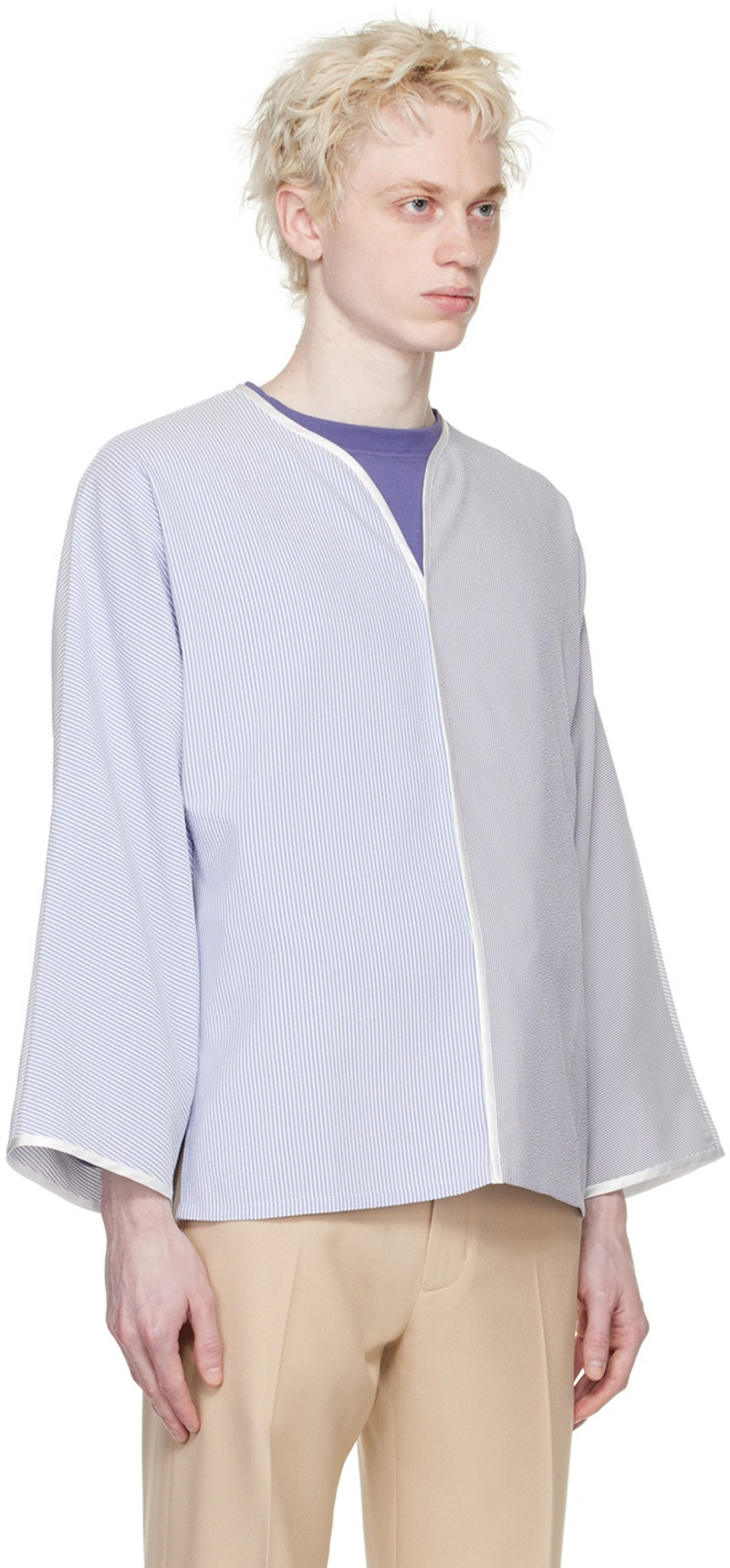 Stockholm Surfboard Club Blue & White Striped Tunic outlook