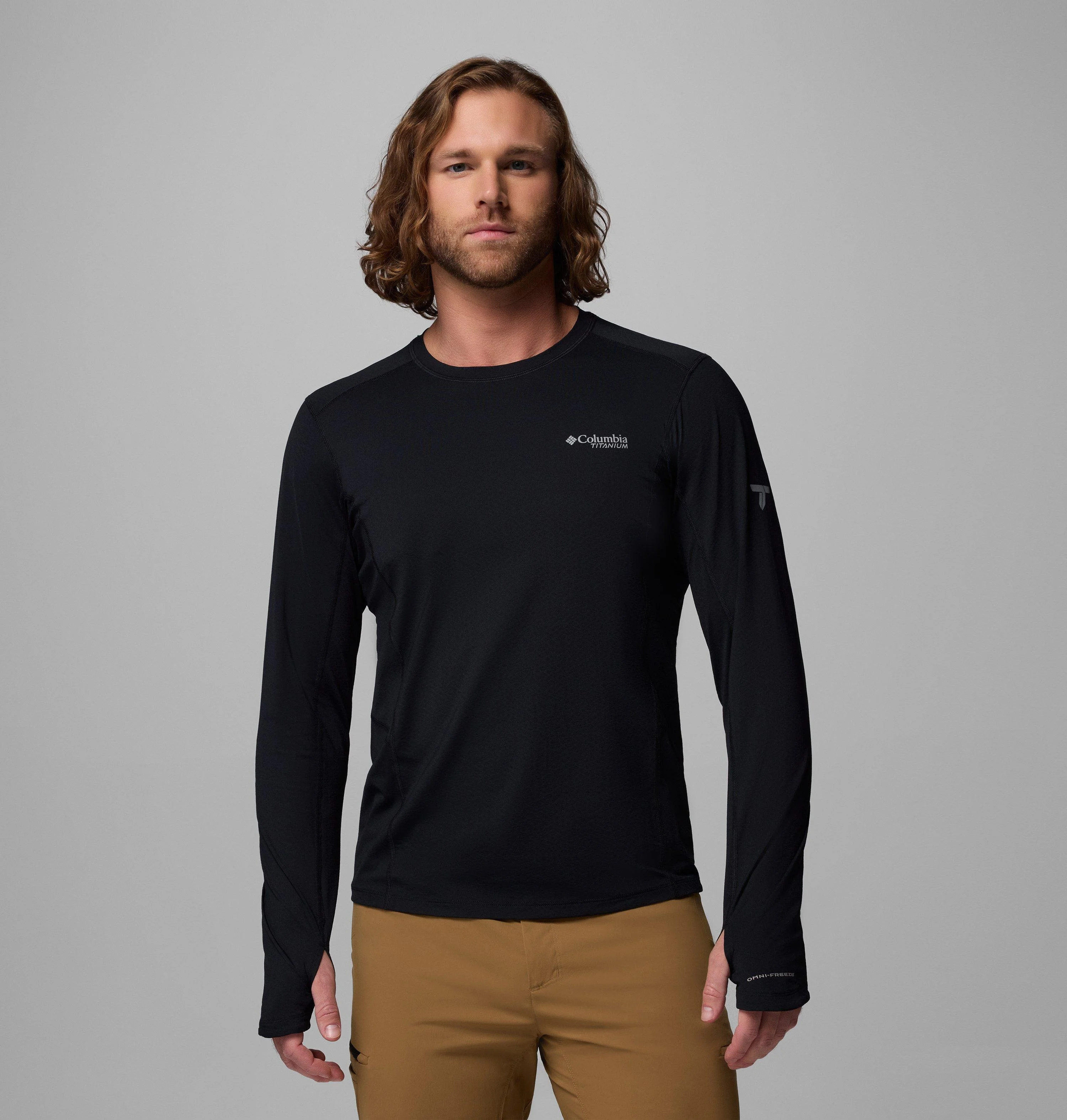Men's Diamond Peak Pro Long Sleeve Crew - 1