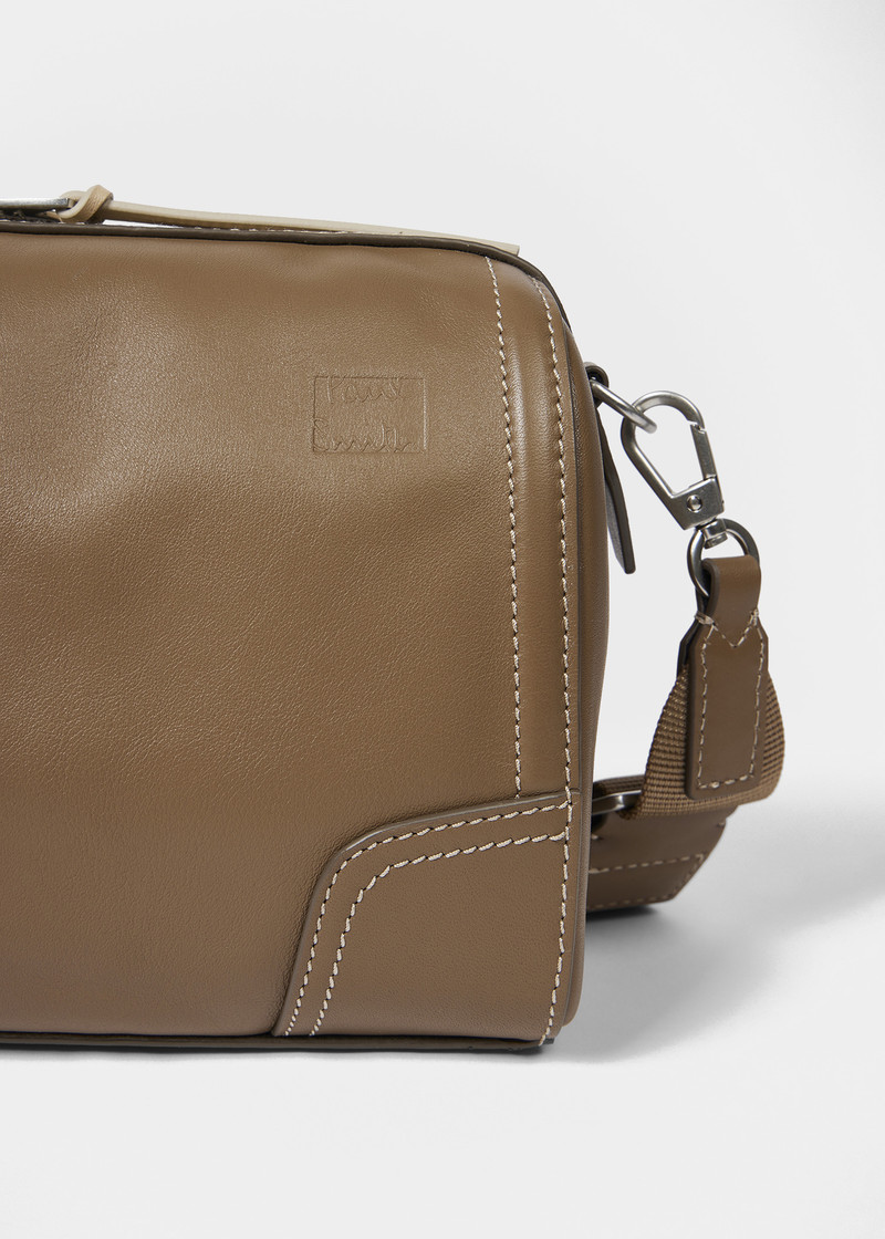 Brown Leather Crossbody Bag 3