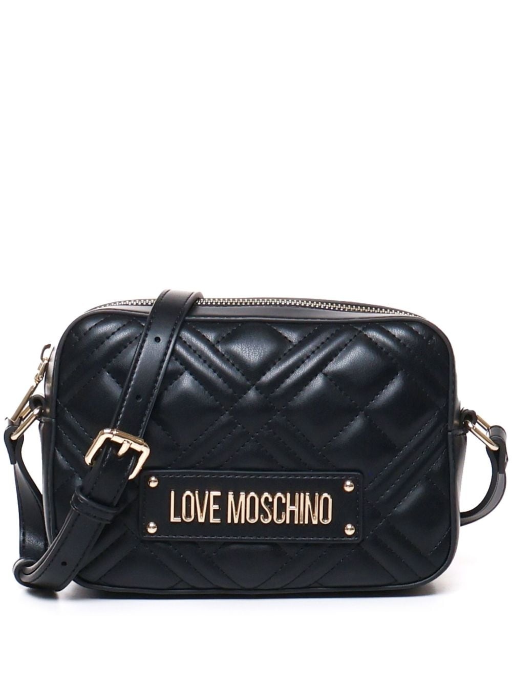 logo crossbody bag - 1