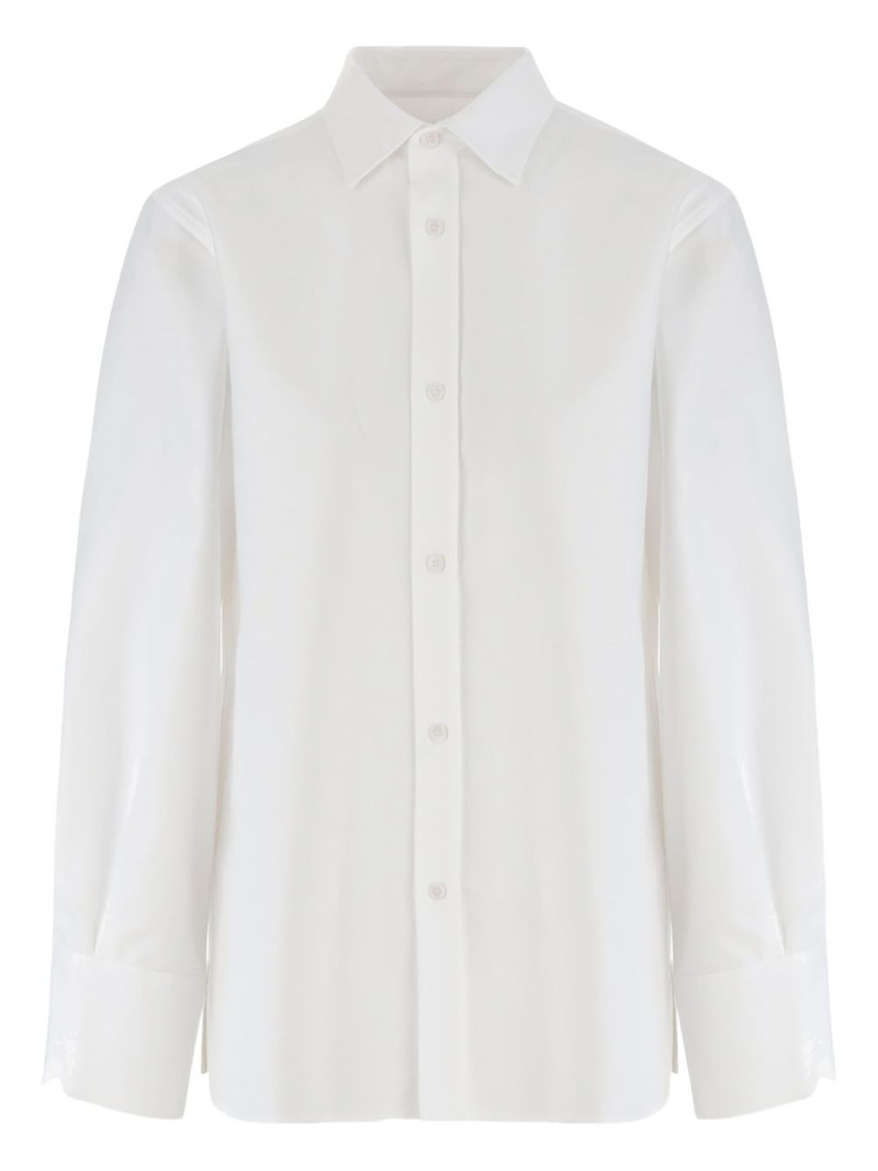 long-sleeve button-down shirt 1
