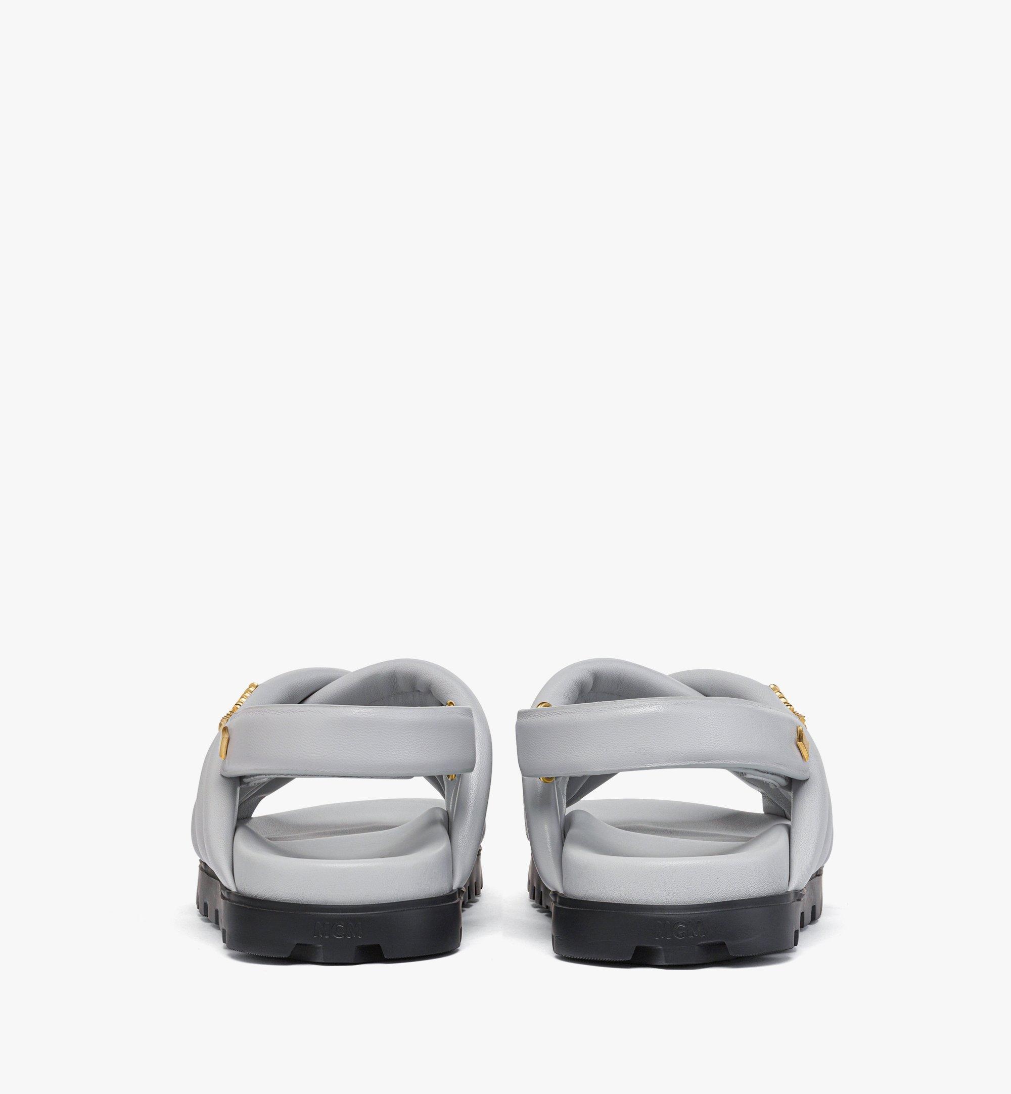 Cross Sandals in Lamb Leather - 3