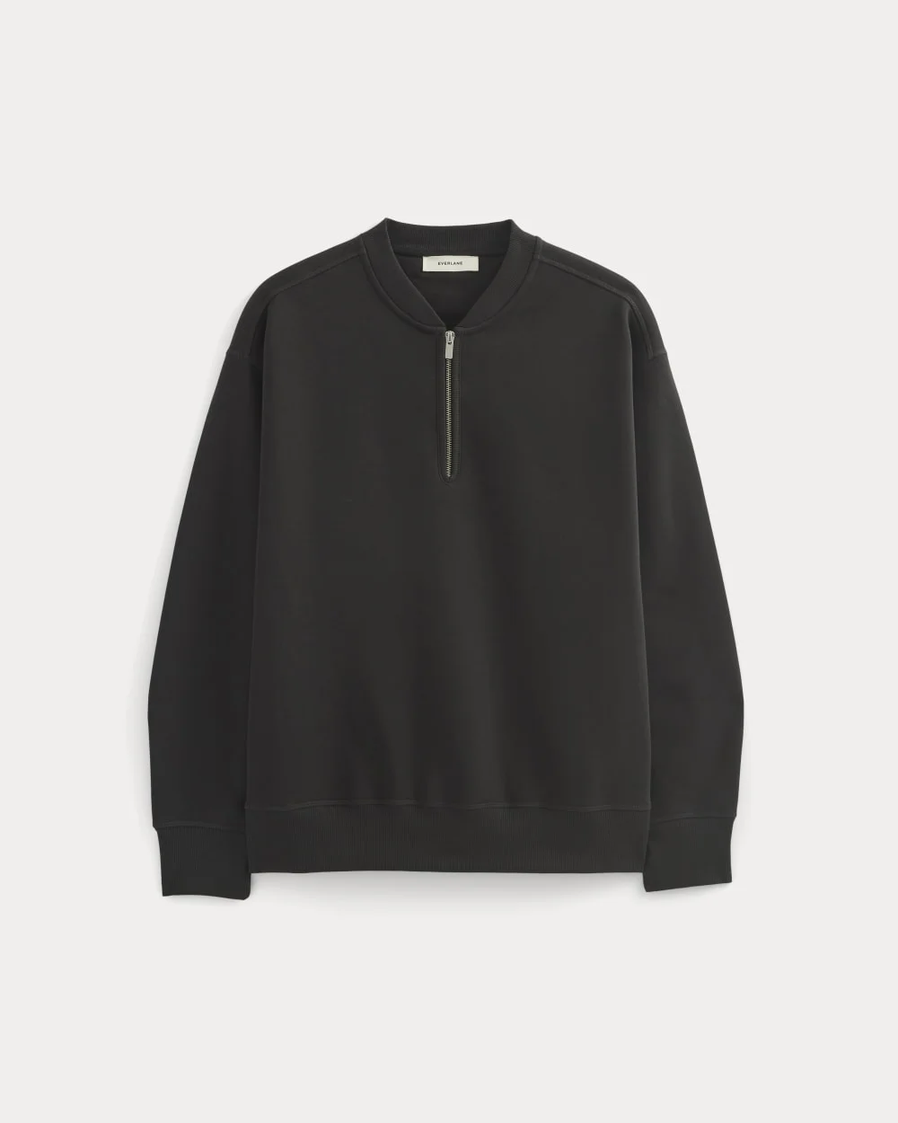LUXE FLEECE HALF-ZIP PULLOVER - 1