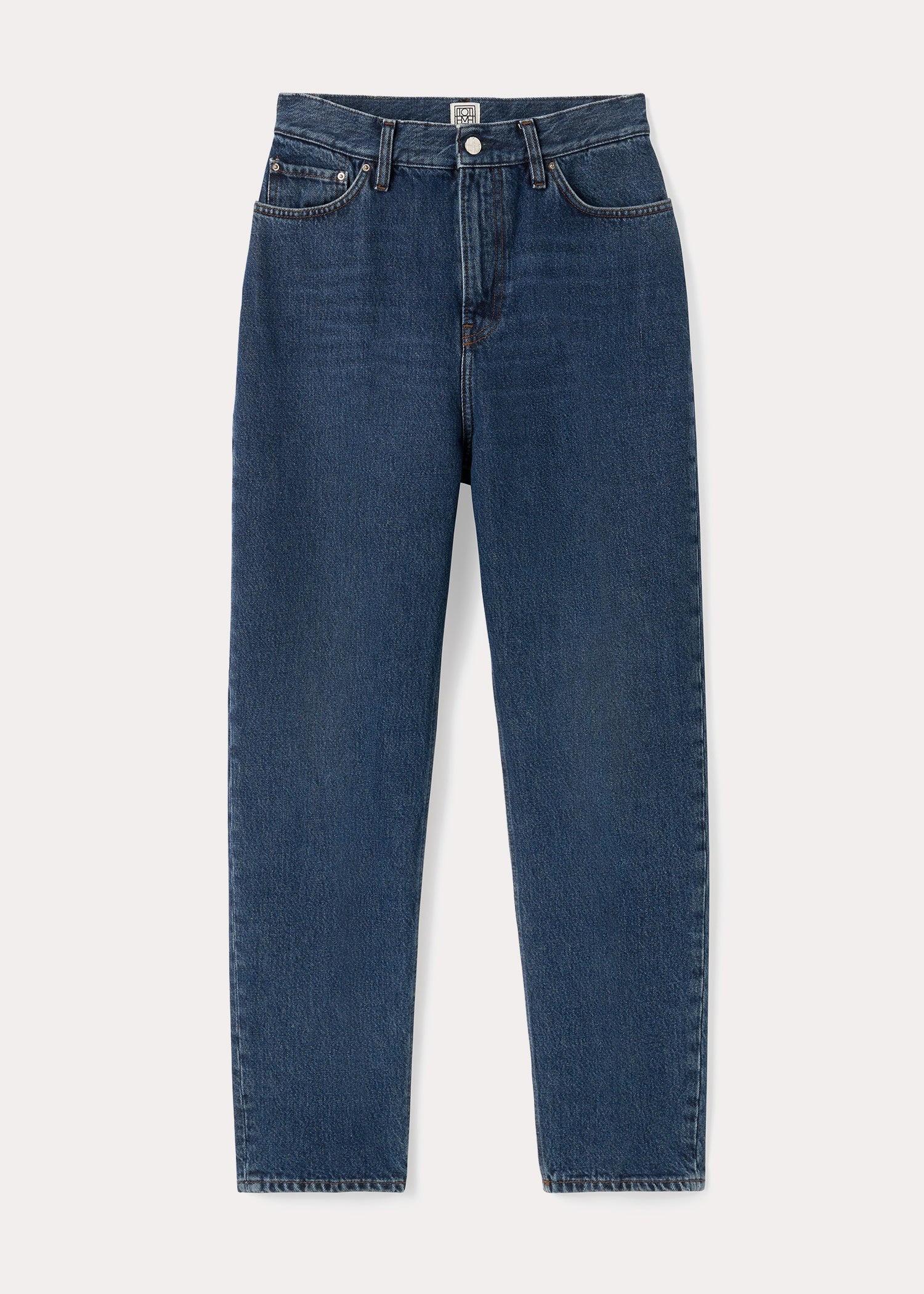 Tapered leg denim dark blue - 1