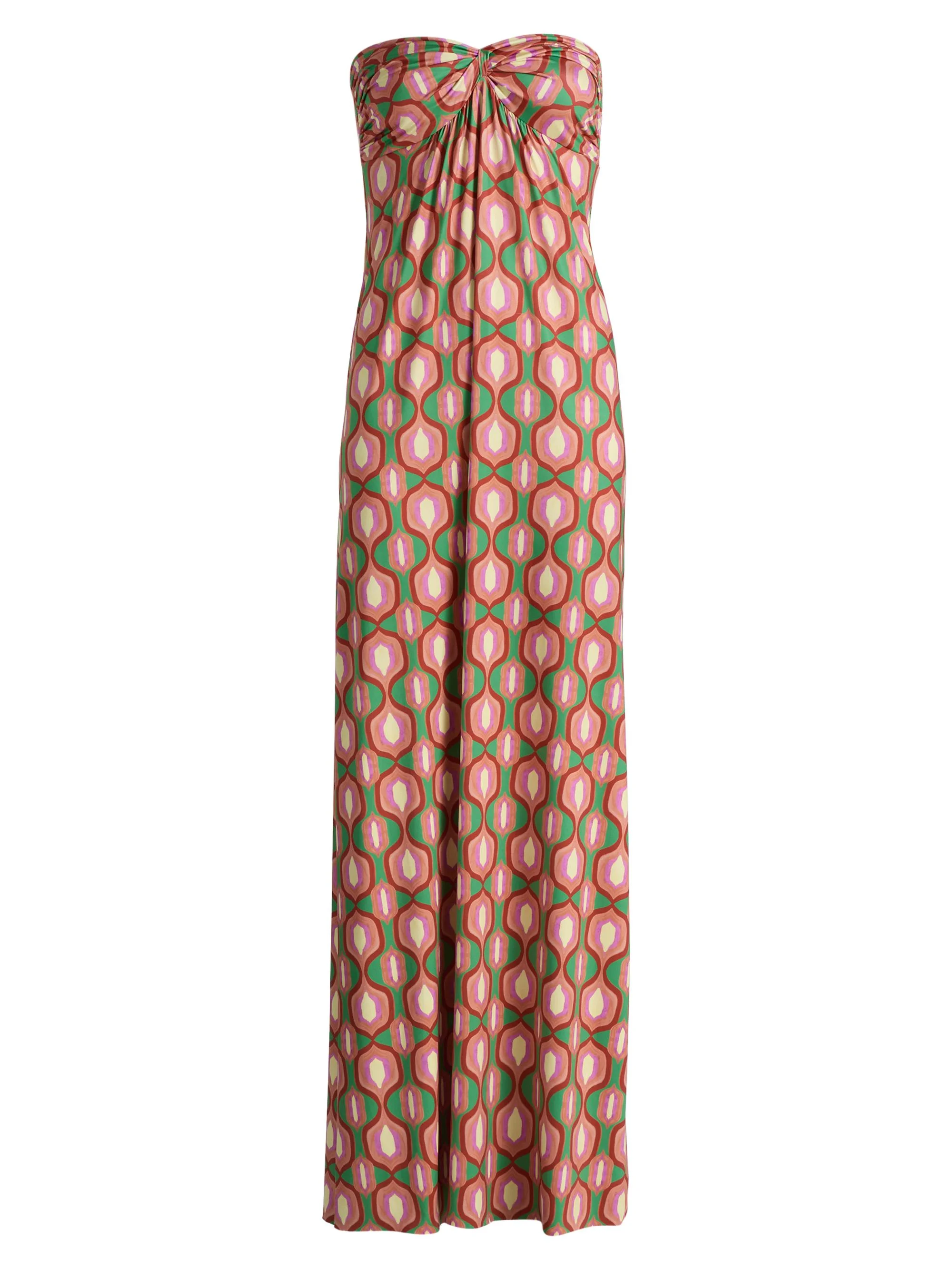 Women's Karine Geometric Strapless Maxi Dress - Geo Sixty Three - 1