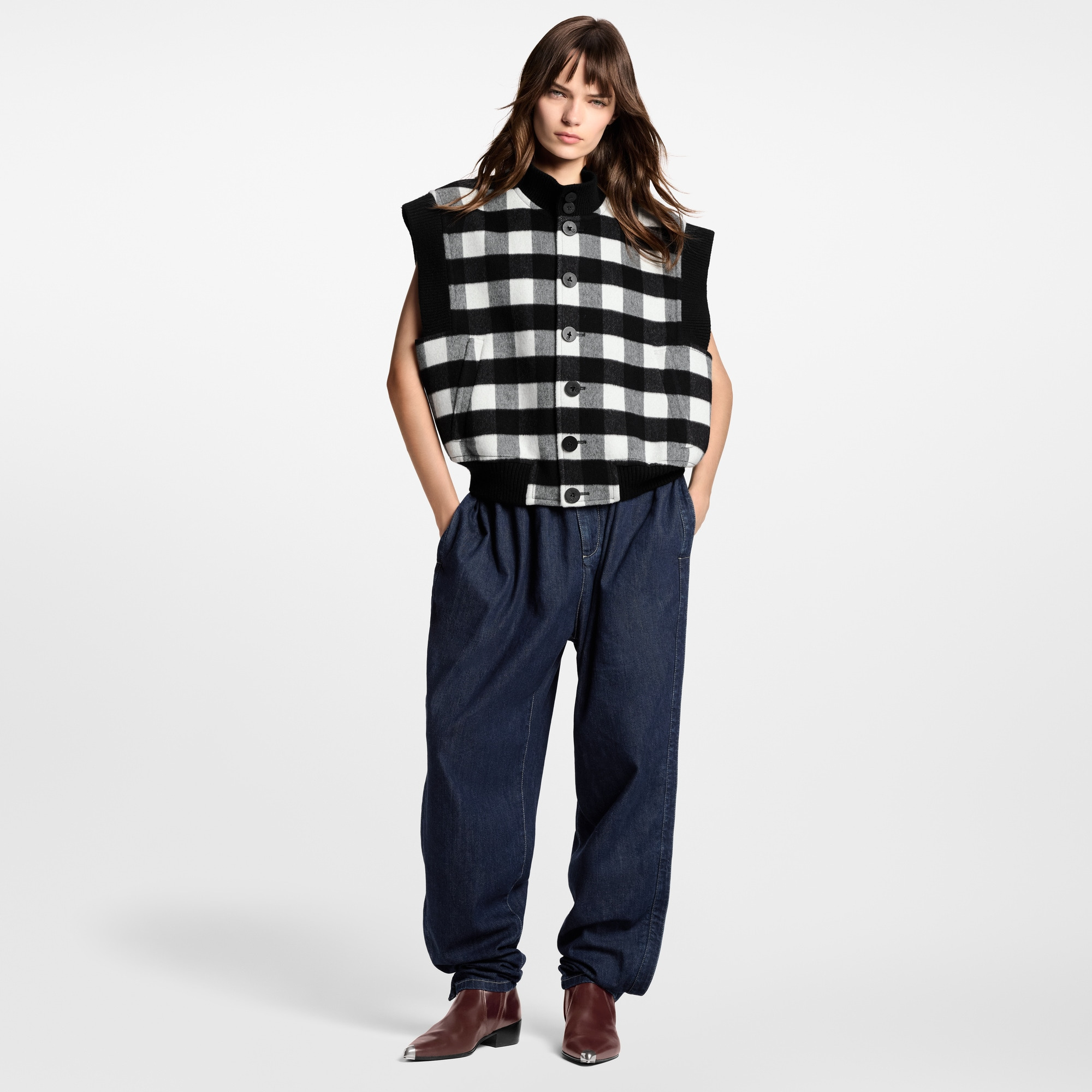 Denim Carrot Pants - 6