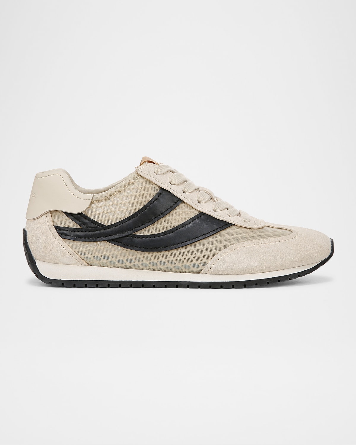 Oasis Net Leather Low-Top Sneakers - 1