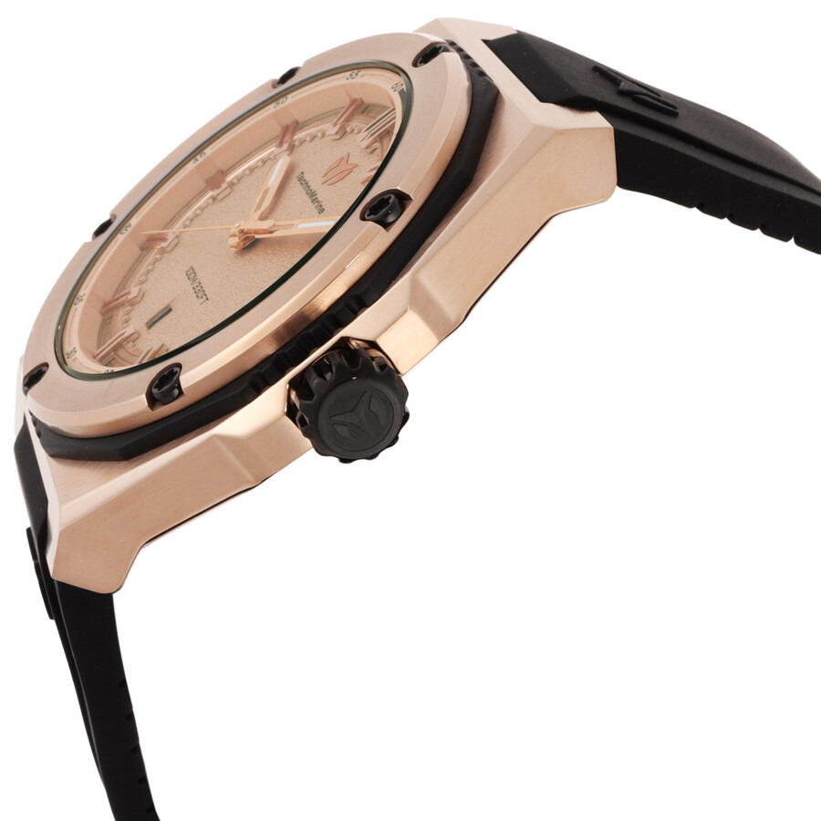 Technomarine - Technomarine Coral Quartz Rose Gold Dial Men's Watch TM-416065 - 2