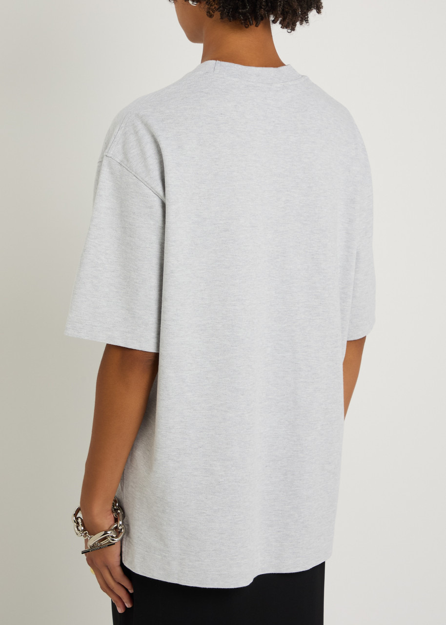 Acne Studios Logo-embroidered Piqué Cotton T-shirt - 3