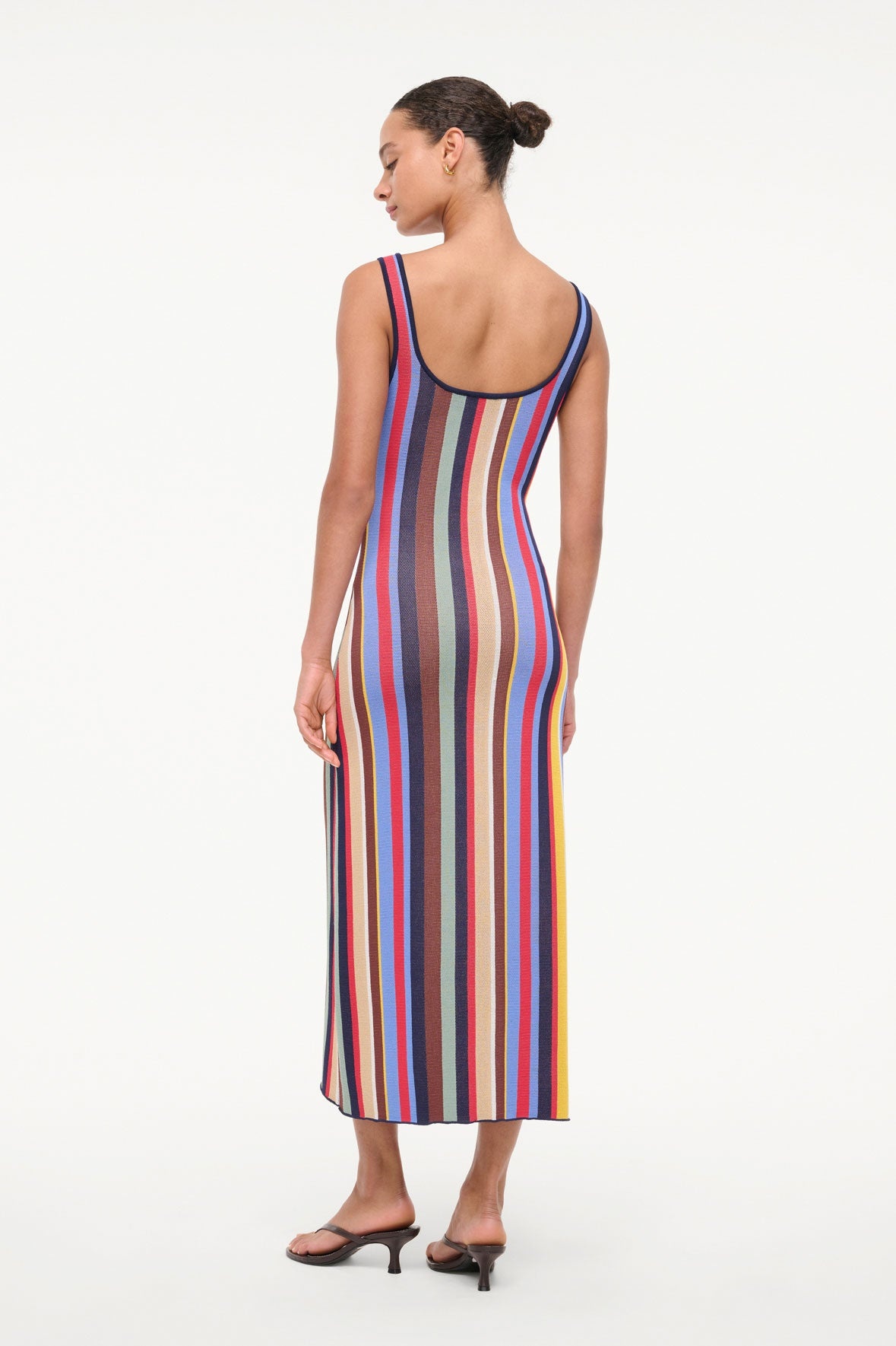 STAUD KATIE DRESS MARKET STRIPE - 4