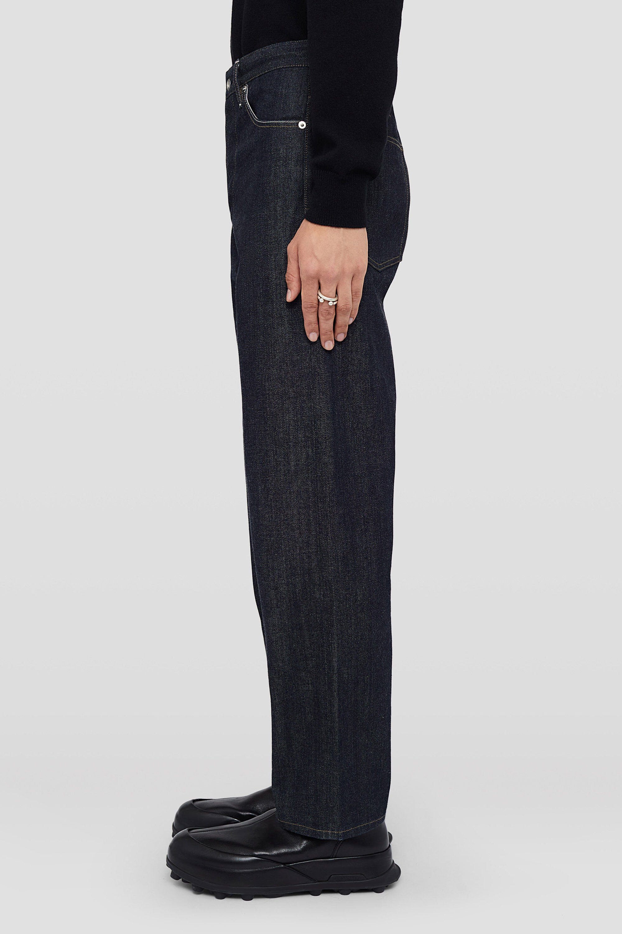 Regular Denim Trousers - 4