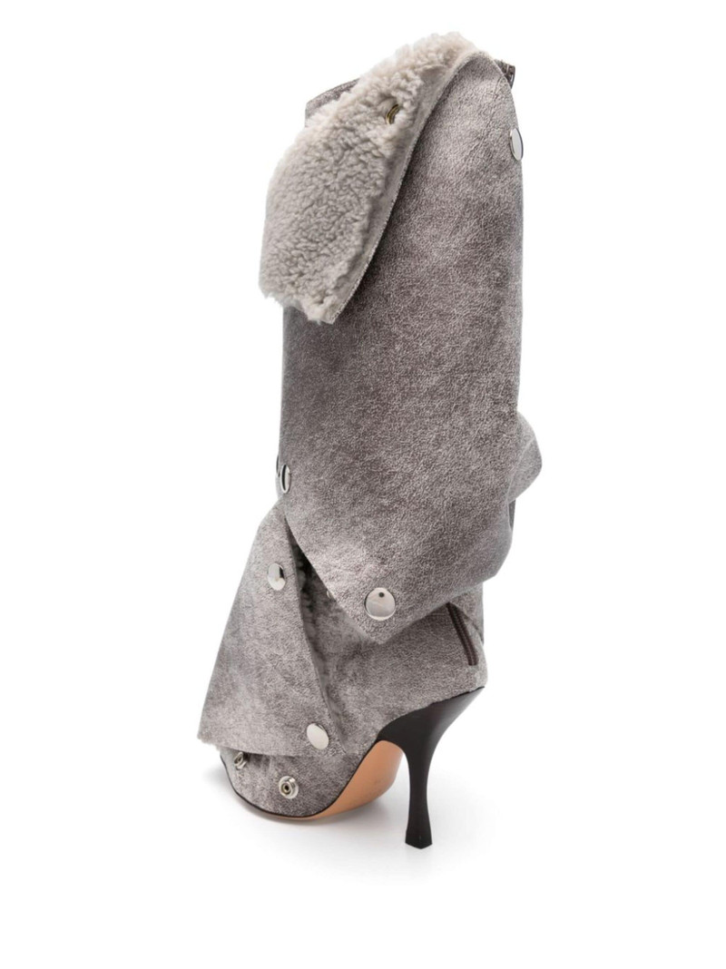 Y. Project Black Thigh High Boots | Lyst