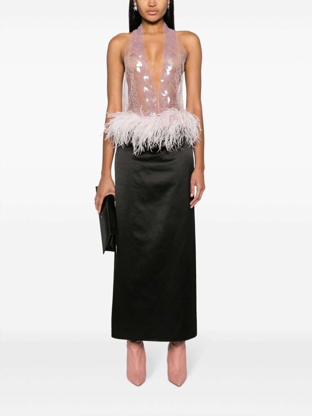 Salina sequin-embellished top - 2