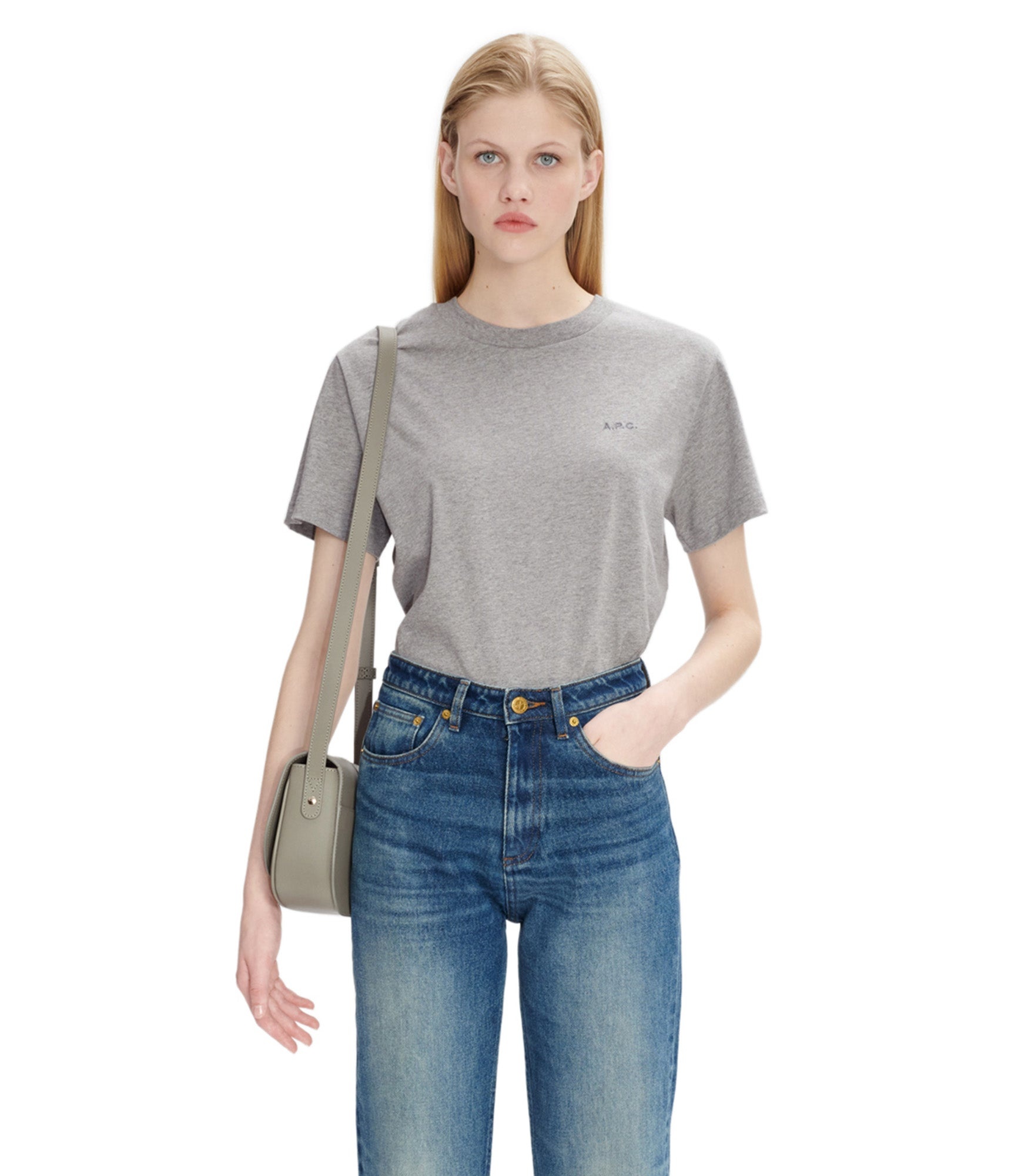 STANDARD A.P.C. BRODÉE T-SHIRT (W) - 2