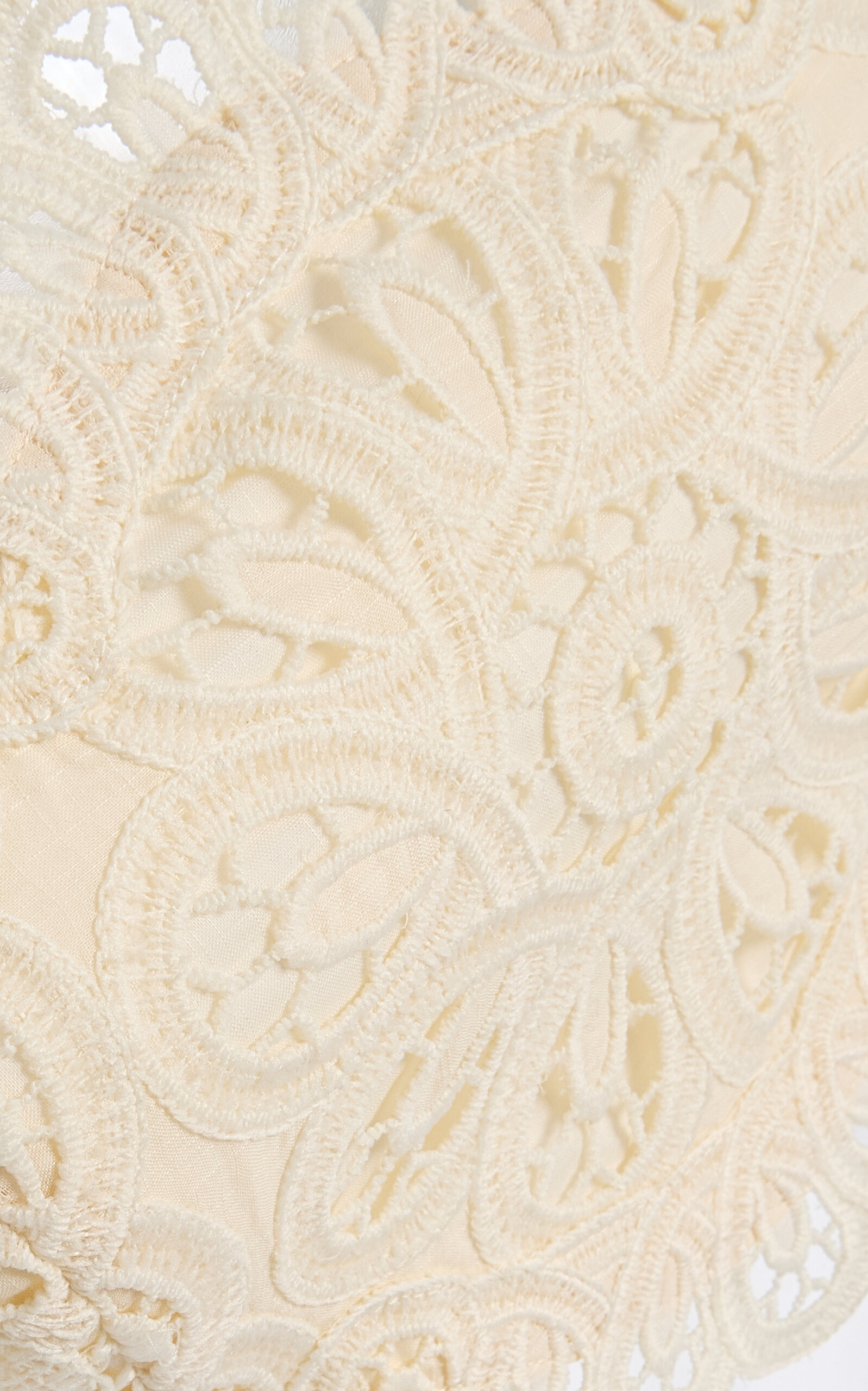 Rhiannon Lace Crop Top ivory - 5
