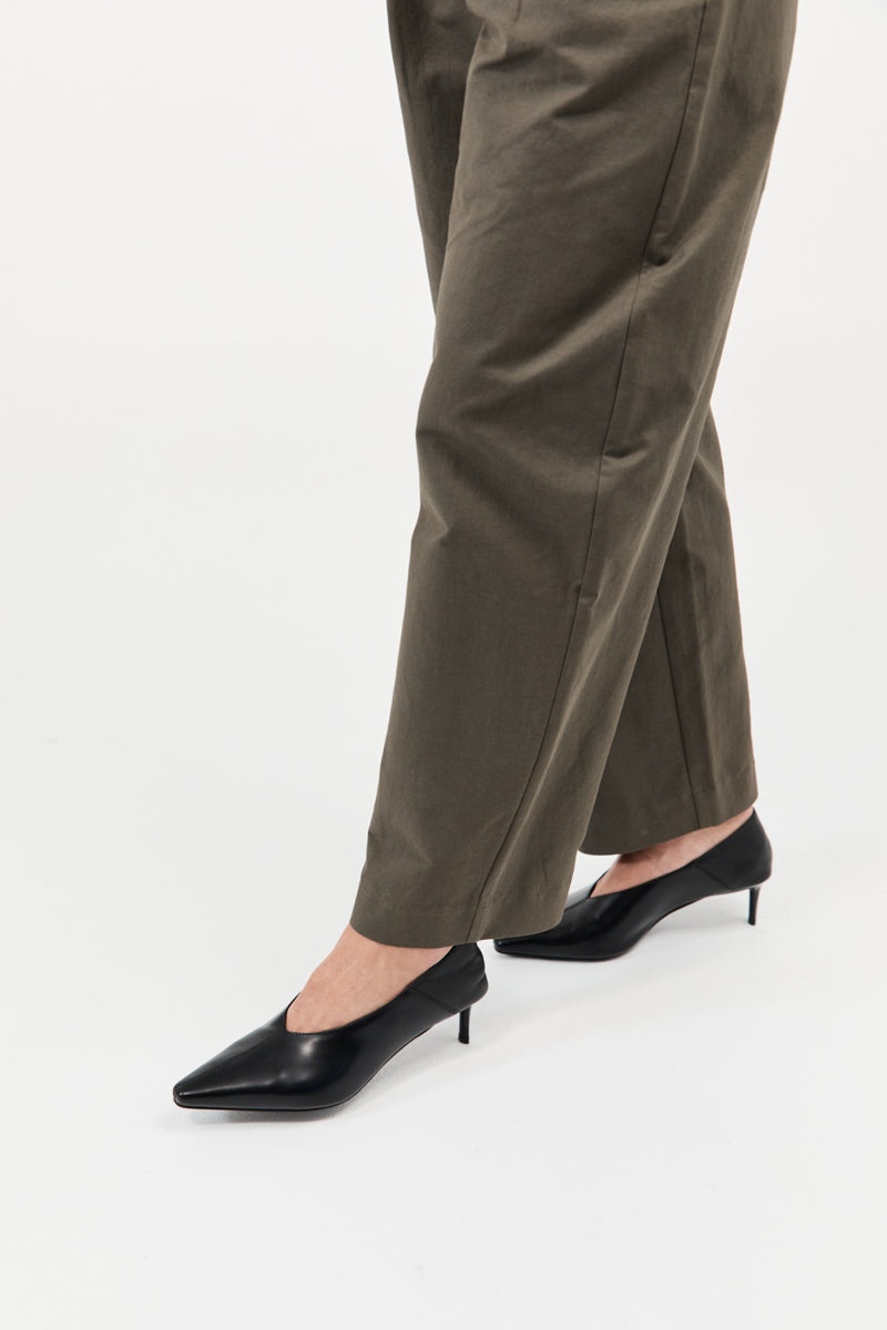 Classic Fold Heel - Black - 4