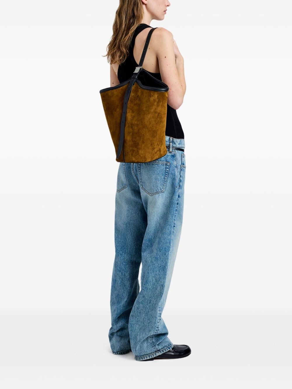 Brant suede bucket bag - 3