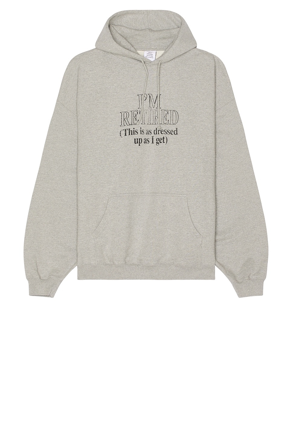 Im Retired Oversized Hoodie - 1