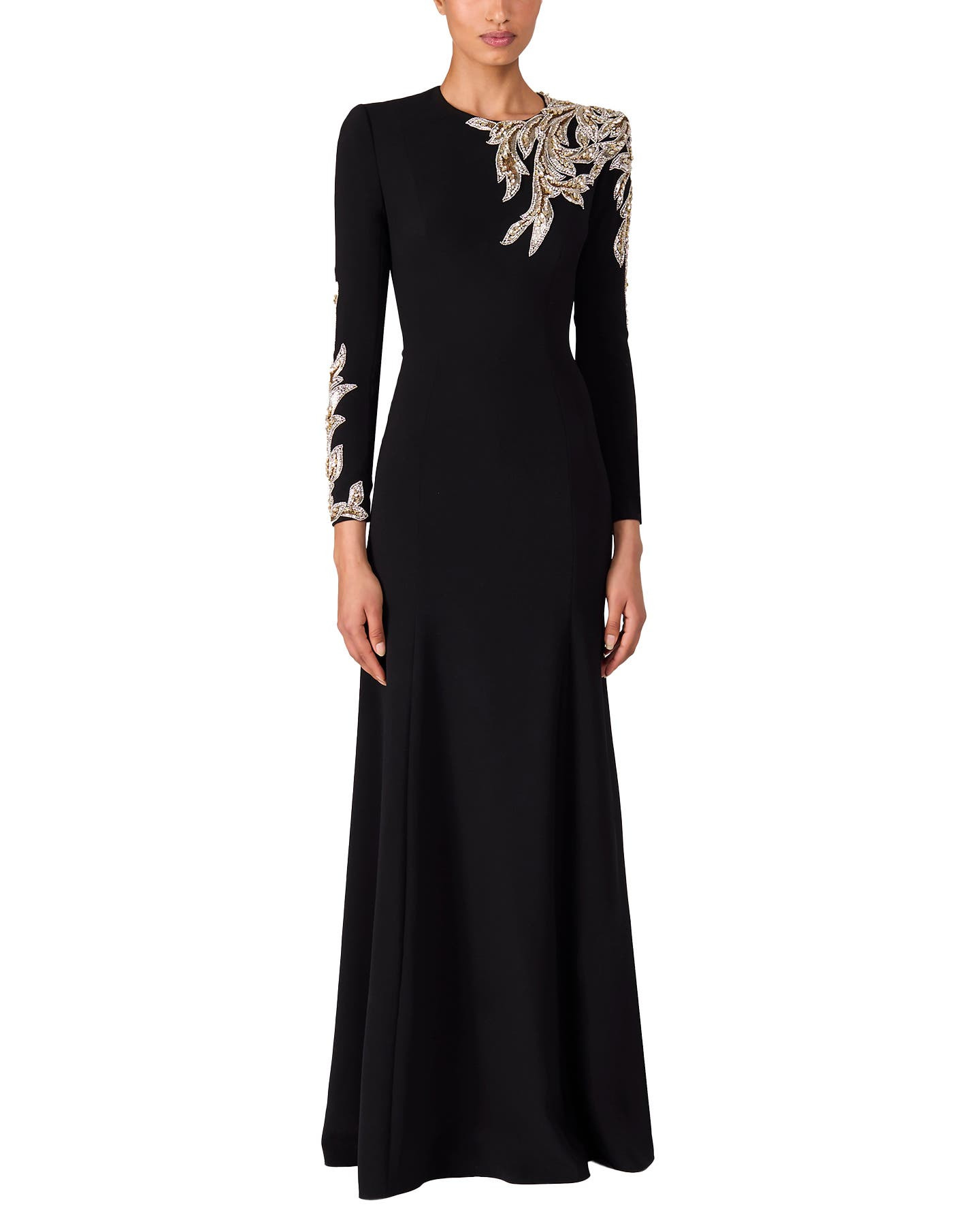 Jenny Packham Honor Sequin-Embellished Maxi Gown in Liquorice at Nordstrom - 2