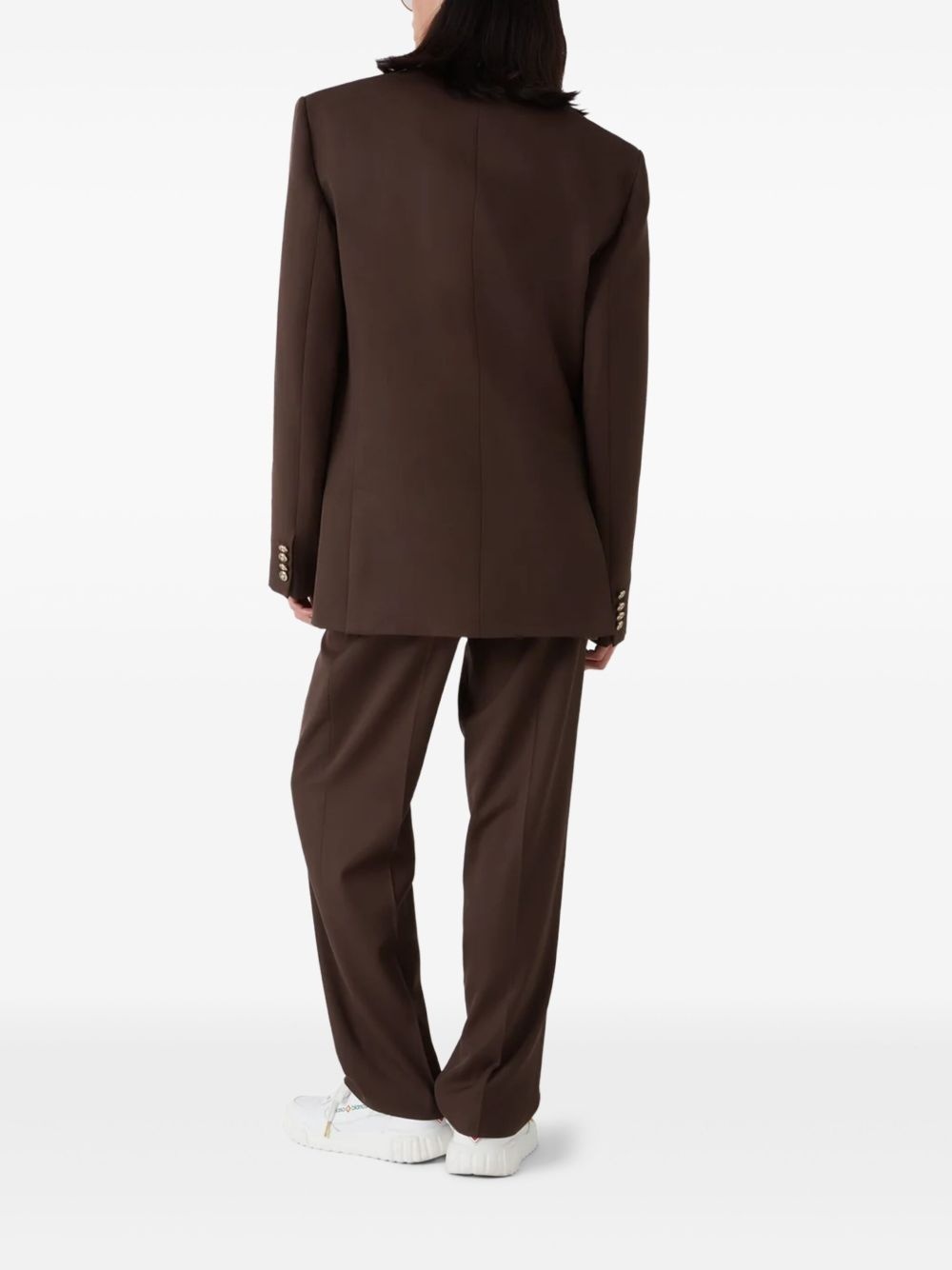 peak-lapel blazer - 3