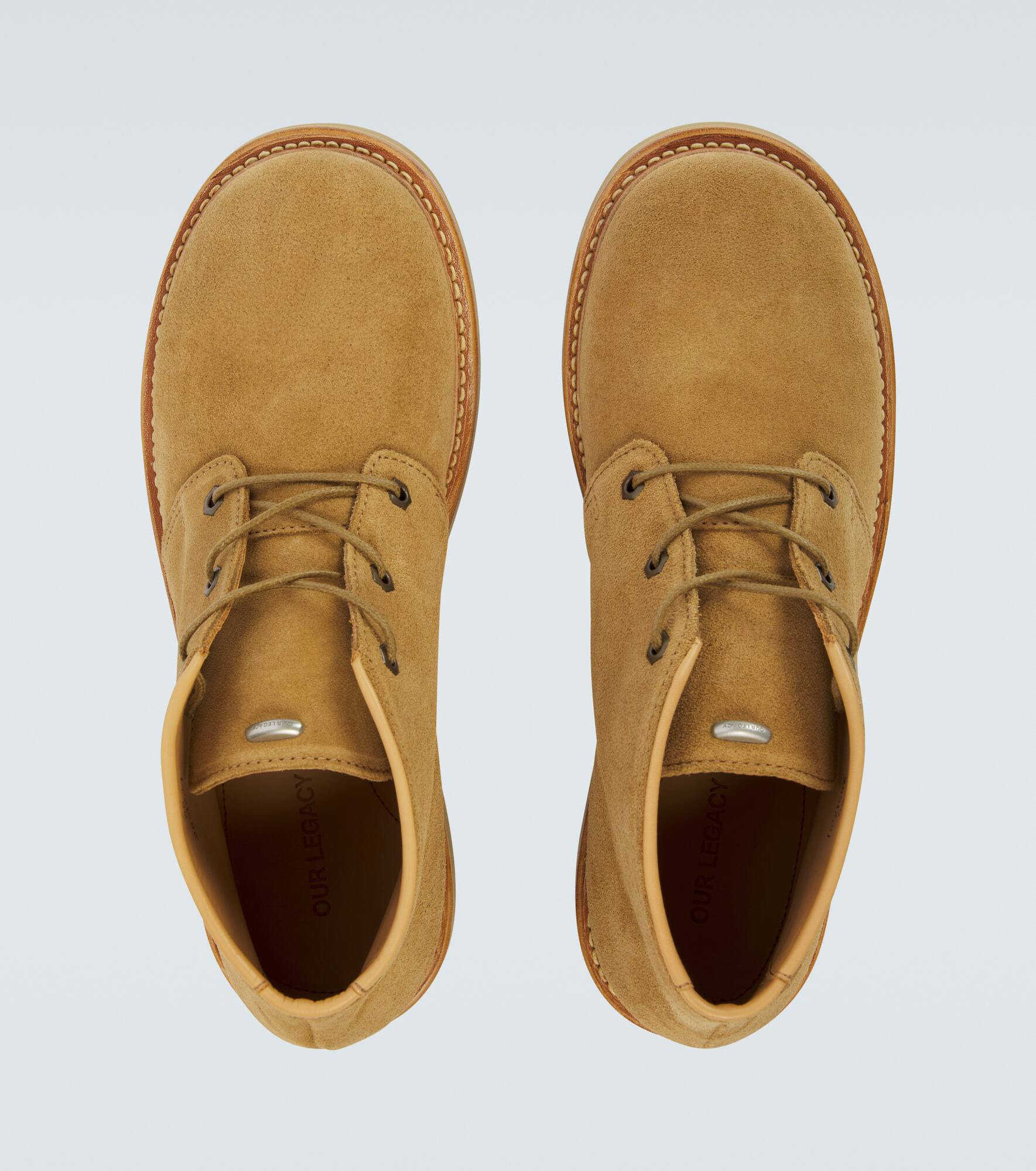 Chukka suede desert boots - 4