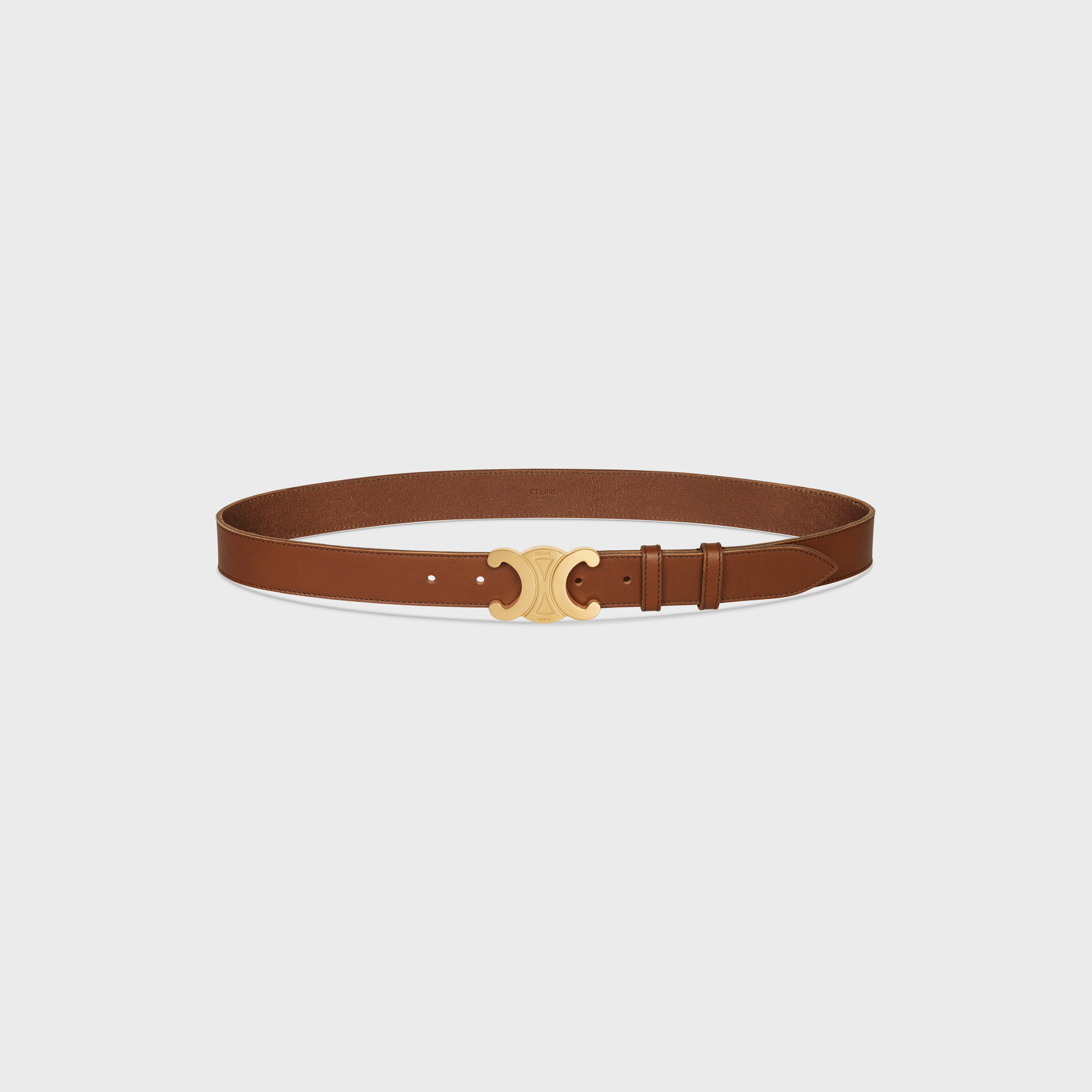 Large triomphe belt in VINTAGE CALFSKIN - 3