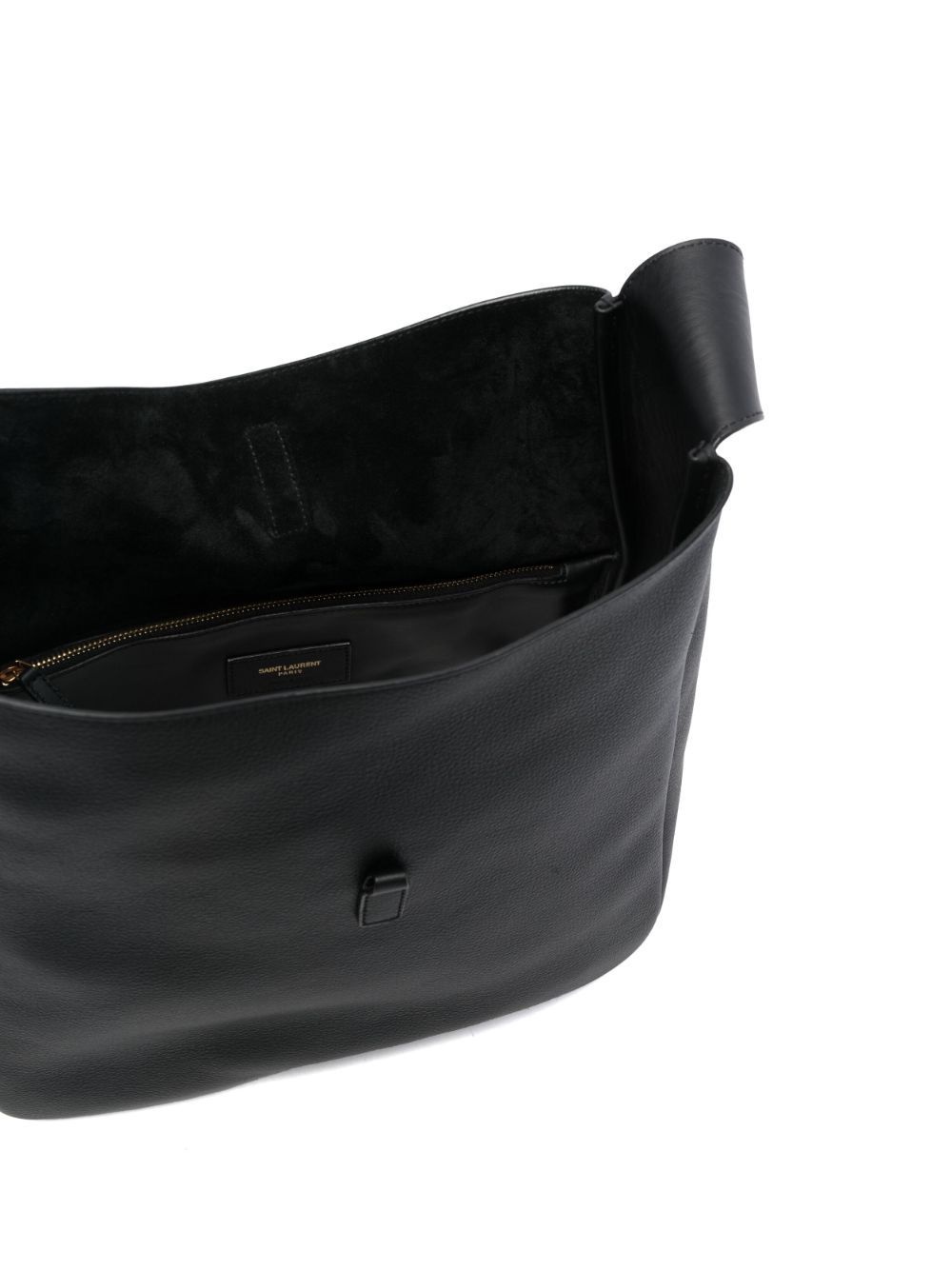 large Le 5 Ã  7 leather shoulder bag - 6