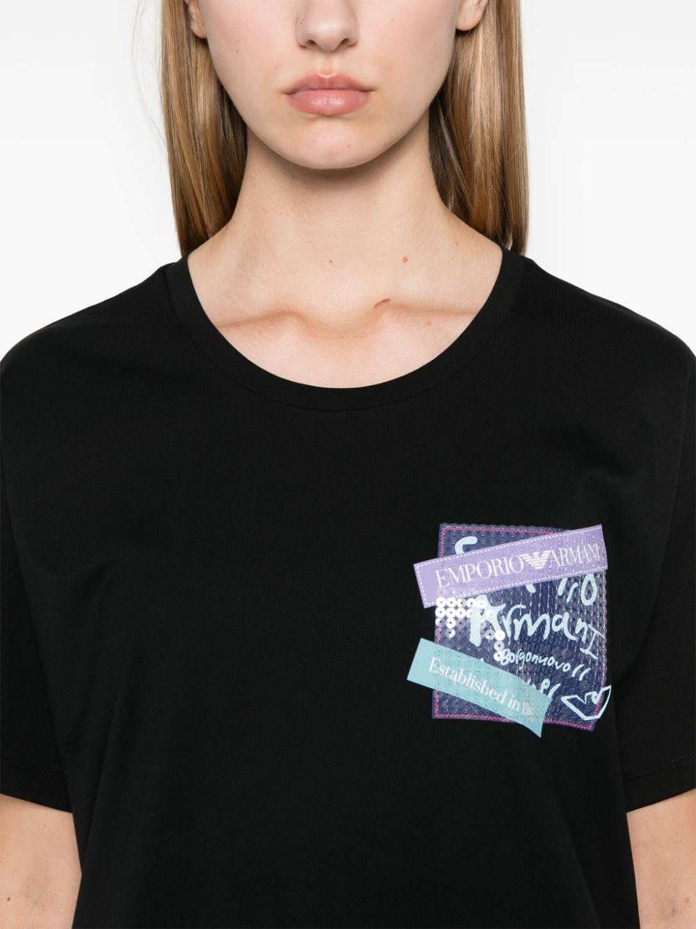 logo-print T-shirt - 5
