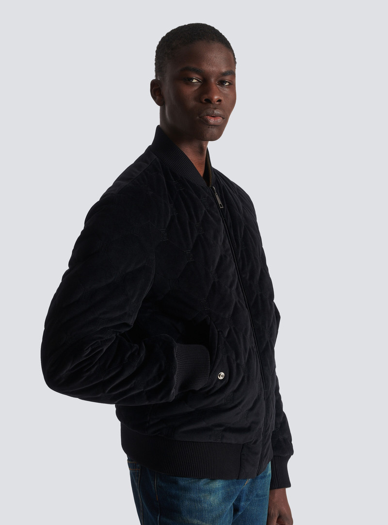 Reversible mini monogram bomber jacket 8