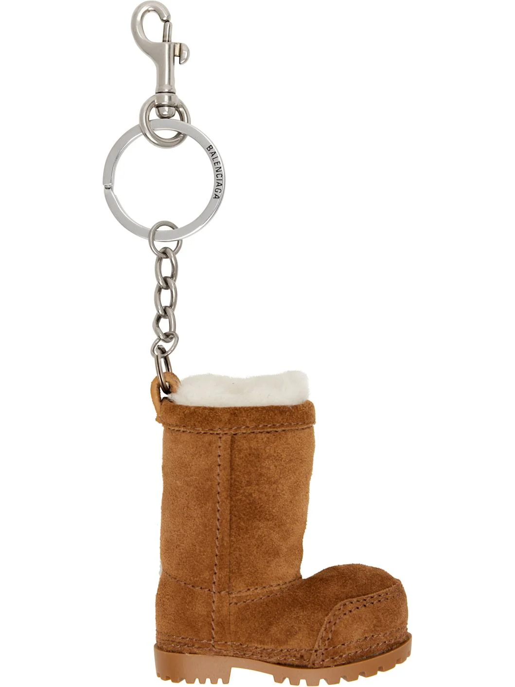 Brown Mini Alaska Boot Keychain - 1