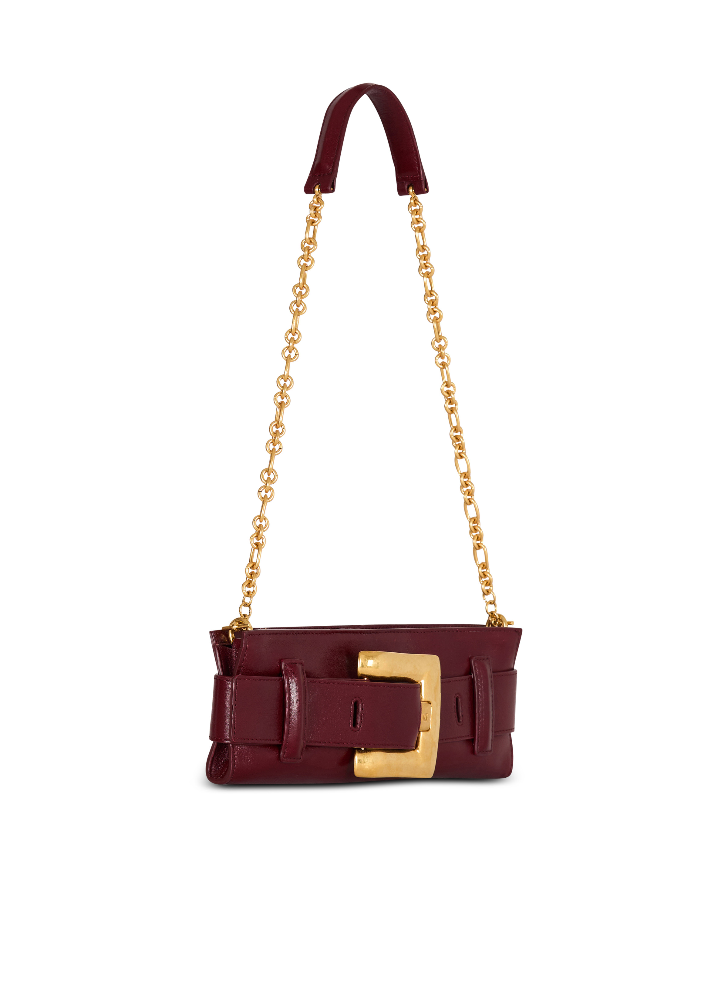 Anthem calfskin leather clutch - 3