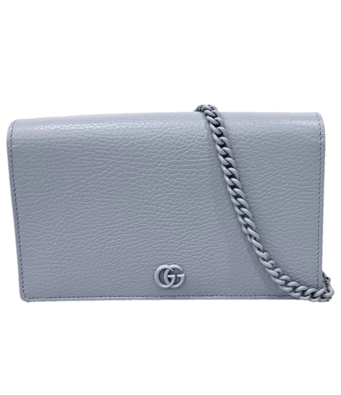 Gucci Double G Leather Crossbody Bag - 1
