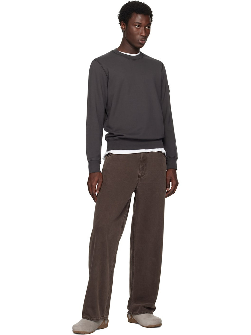 Gray 6100044 Organic Cotton Fleece Sweatshirt 5