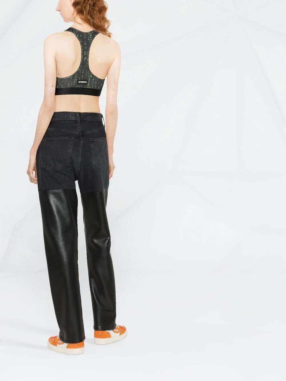logo-underband cropped vest - 4
