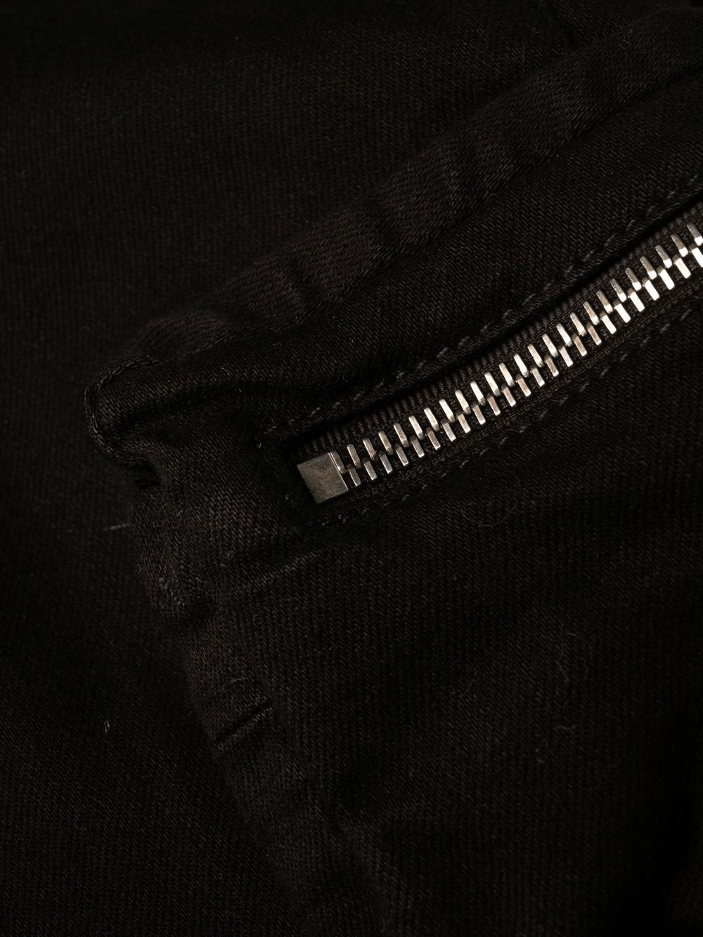 tie-detail cargo jeans - 6