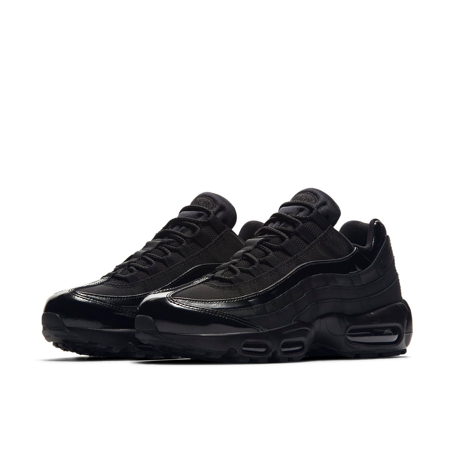 (WMNS) Nike Air Max 95 'Triple Black' 307960-010 - 3