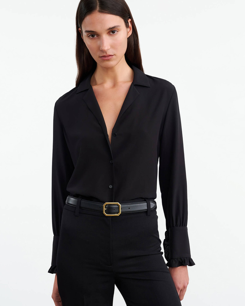 NILI LOTAN PAULINE SILK SHIRT outlook