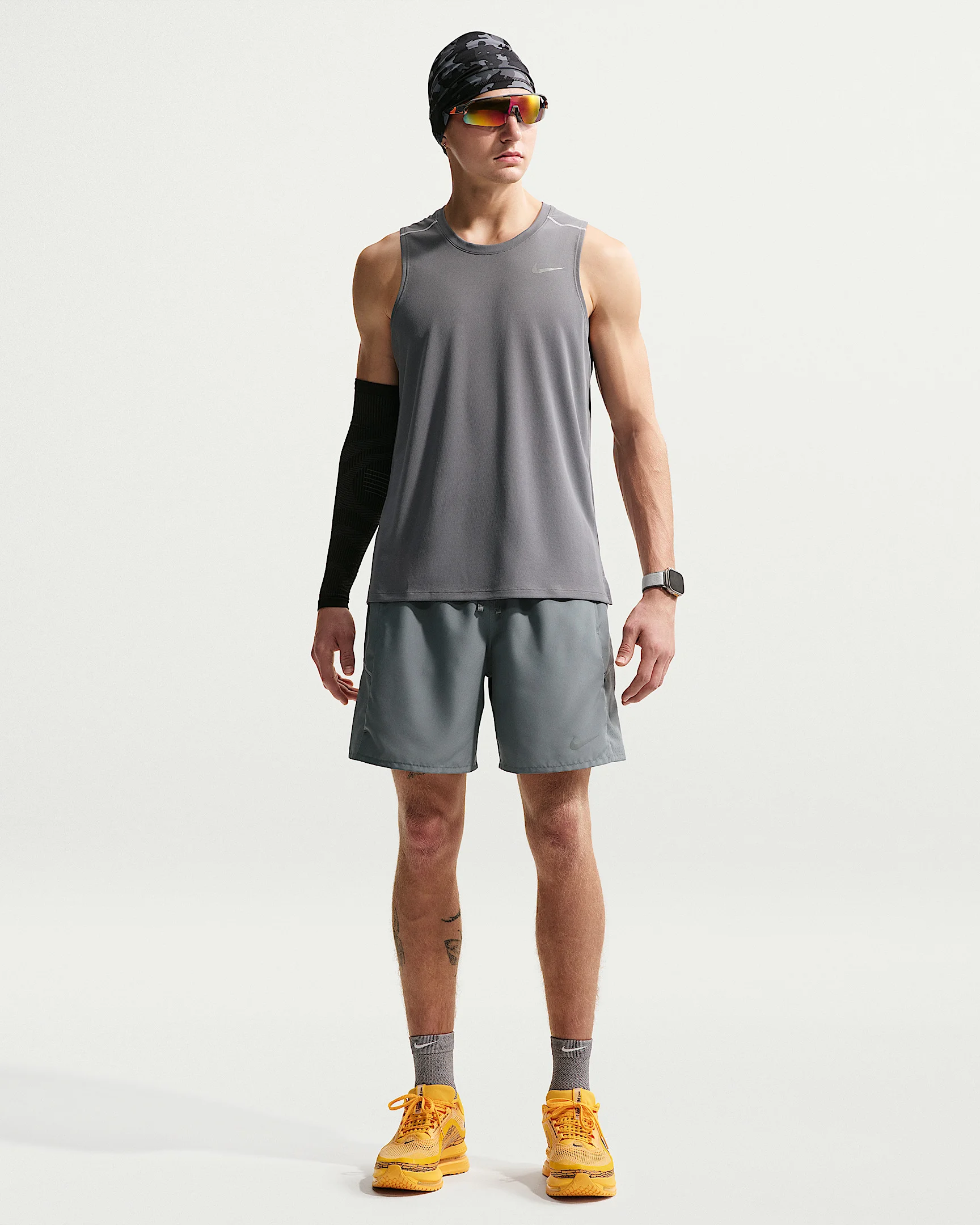 Nike Miler Men's Dri-FIT 7" Brief-Lined Running Shorts - 1
