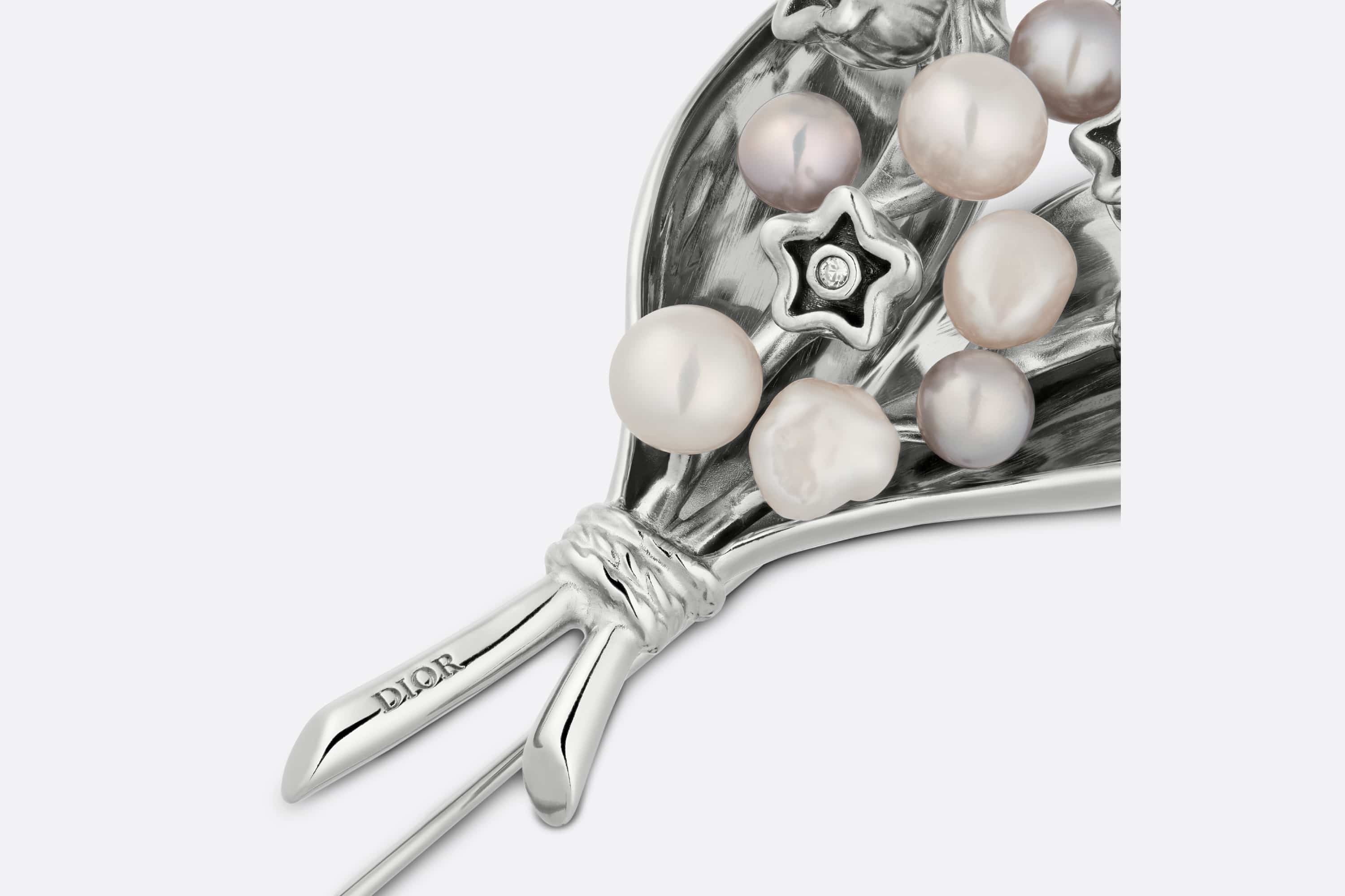 アクセサリーその他 Dior Lily Of The Valley Brooch Dior Lily of the Valley Brooch | REVERSIBLE